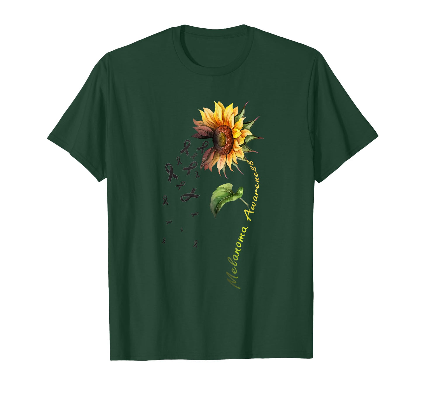 Melanoma Awareness Sunflower Shirt T-Shirt