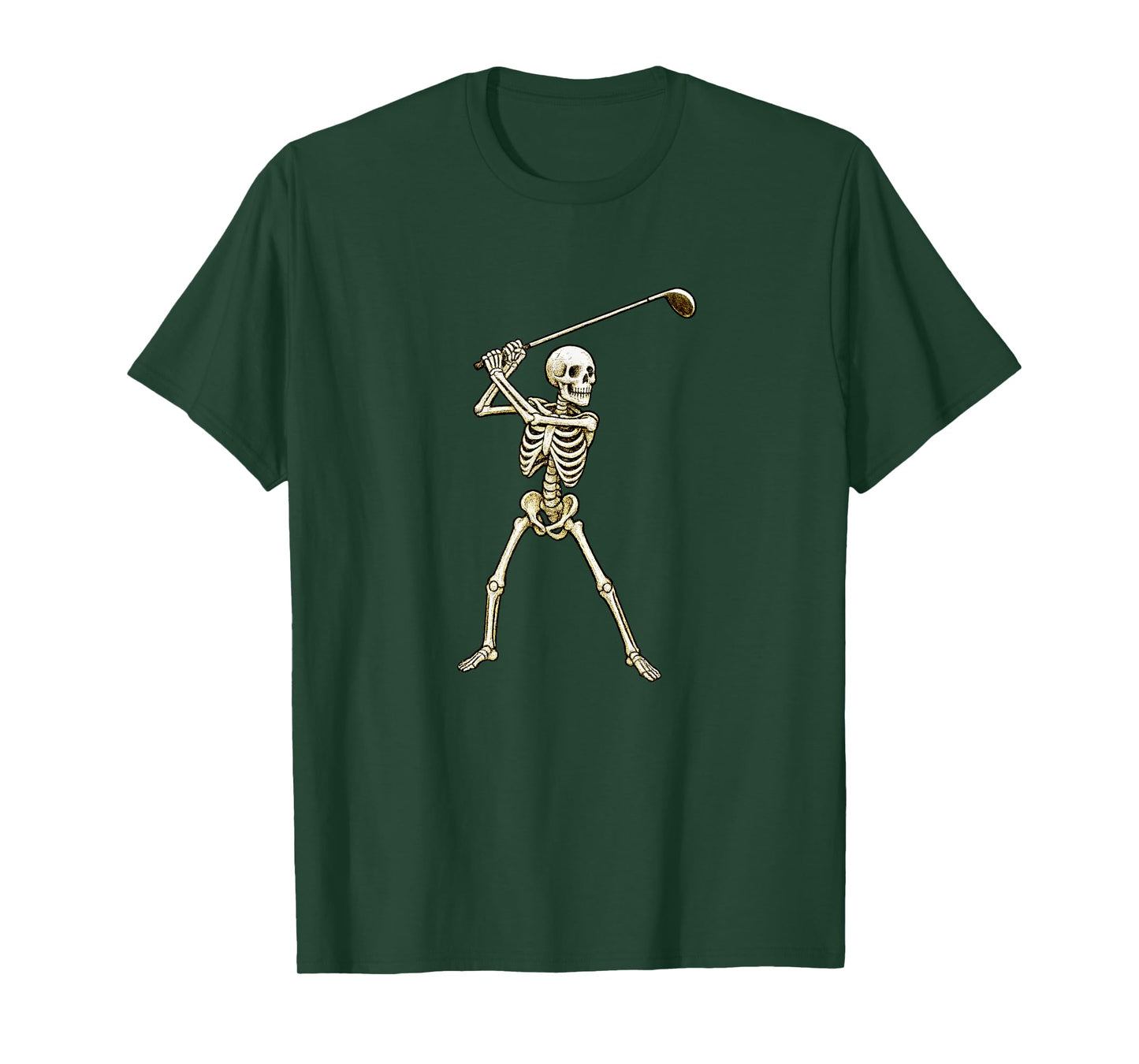 Skeleton Golfing - Golf Golfer Club Ball Course T-Shirt