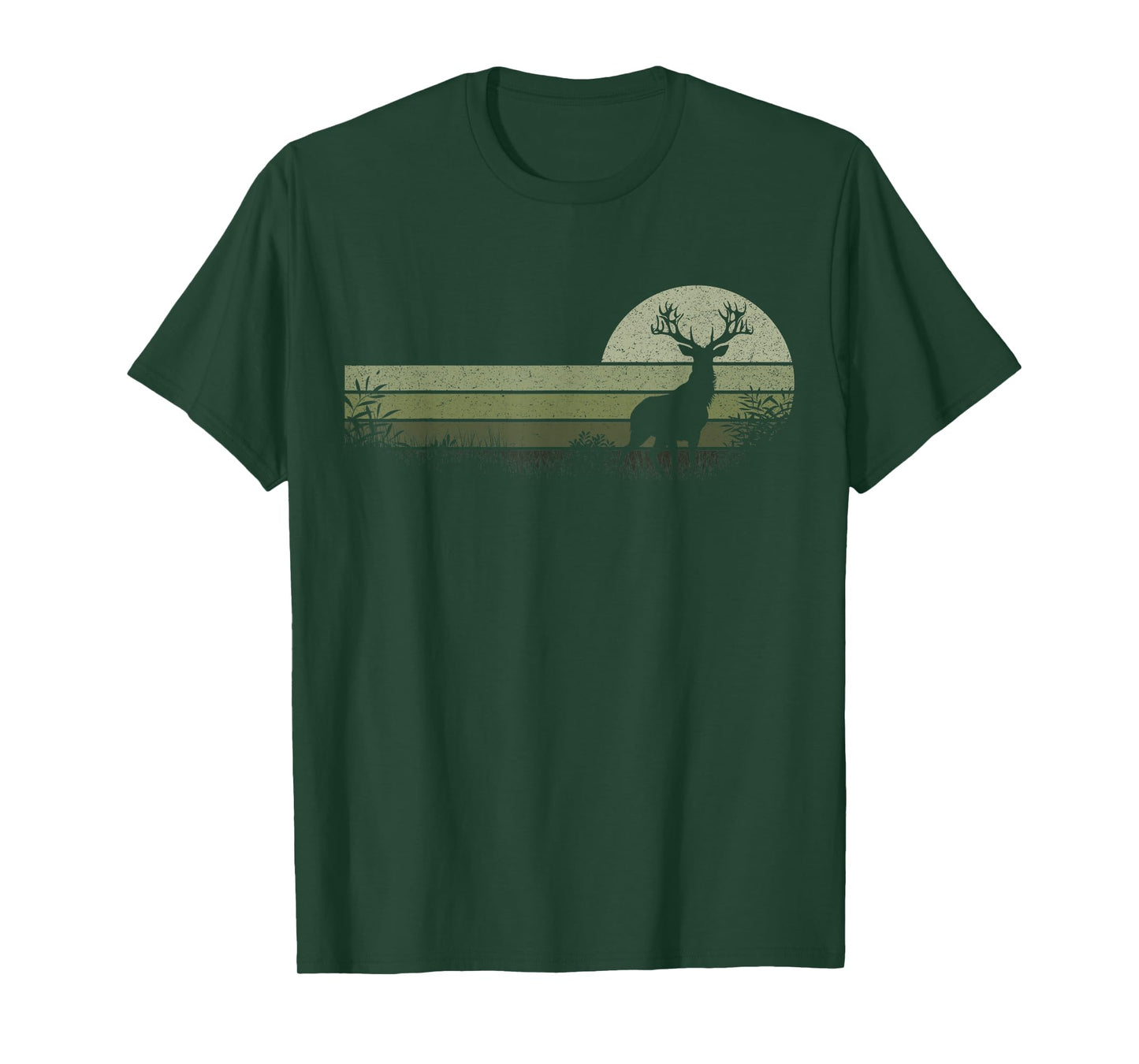 Deer Hunting Wilderness Deer Forest Wildlife Elk Whitetail T-Shirt