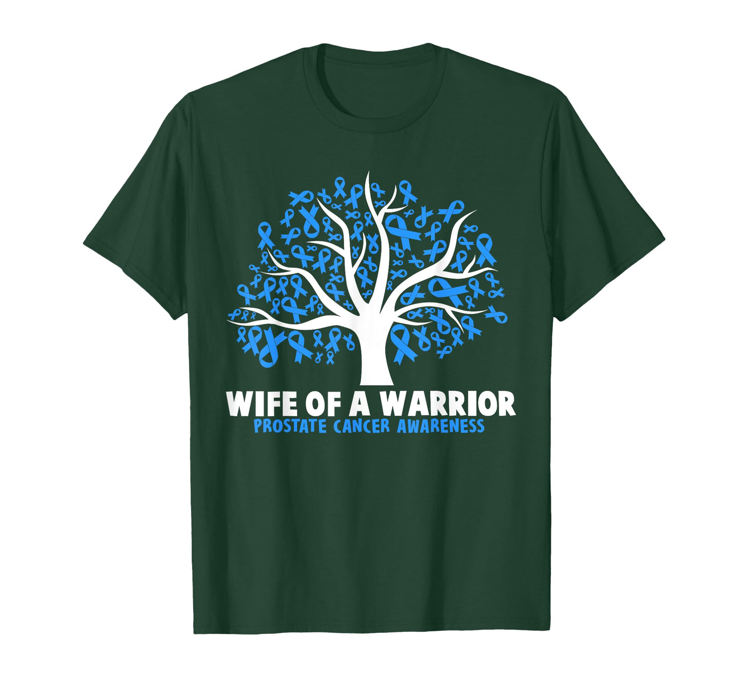 Wife Of A Warrior Prostate Cancer Awareness T-Shirt