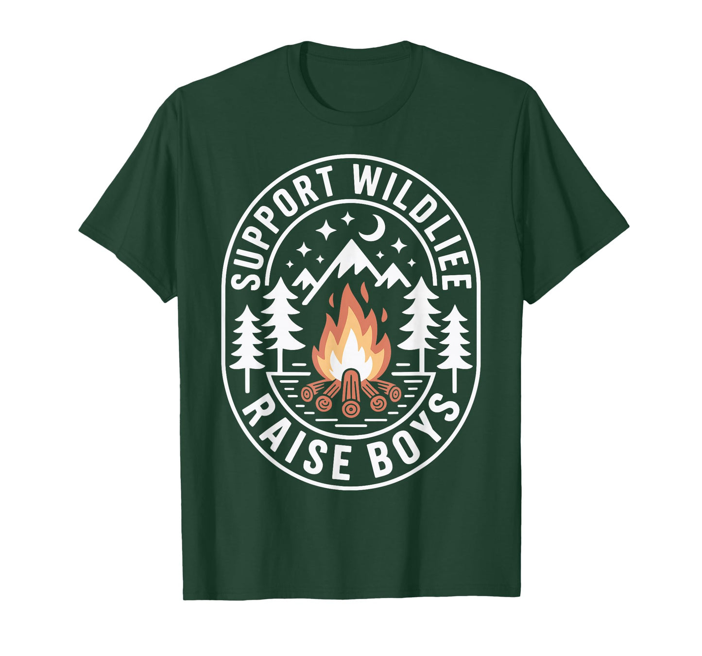 Support Wildlife Raise Boys T-Shirt