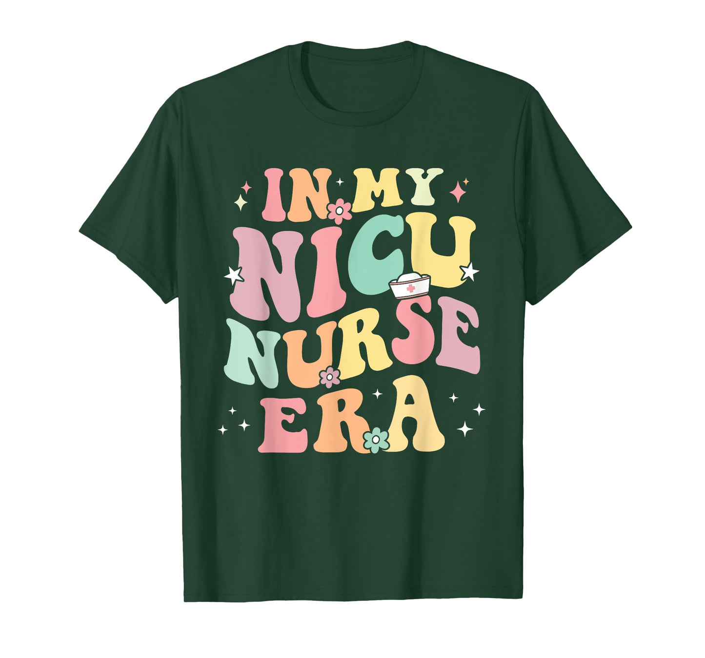 In My NICU Nurse Era Retro Nurse Appreciation Neonatal Nurse T-Shirt