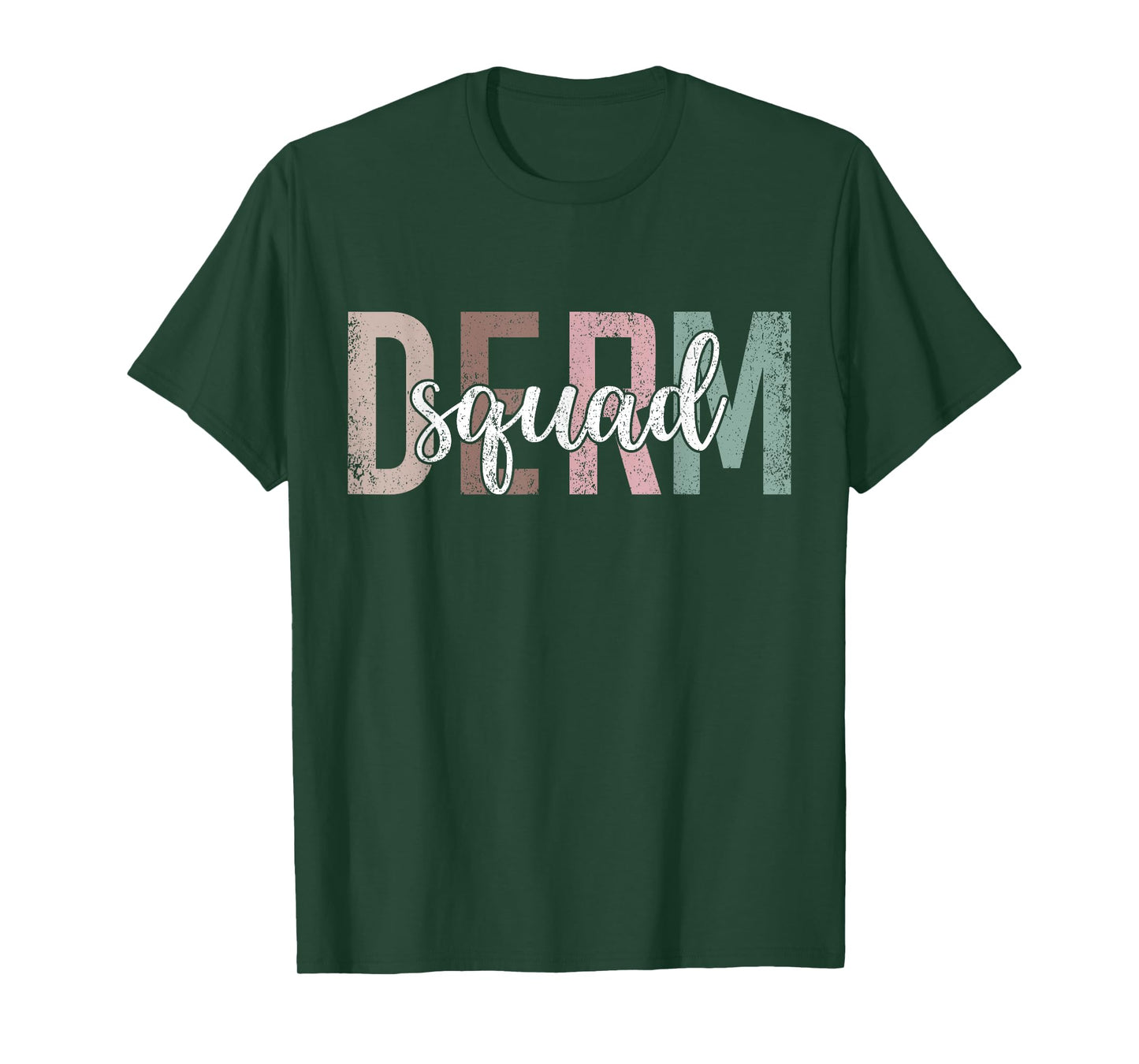 Vintage Derm Squad Dermatology Nurse Cosmetic Dermatologist T-Shirt