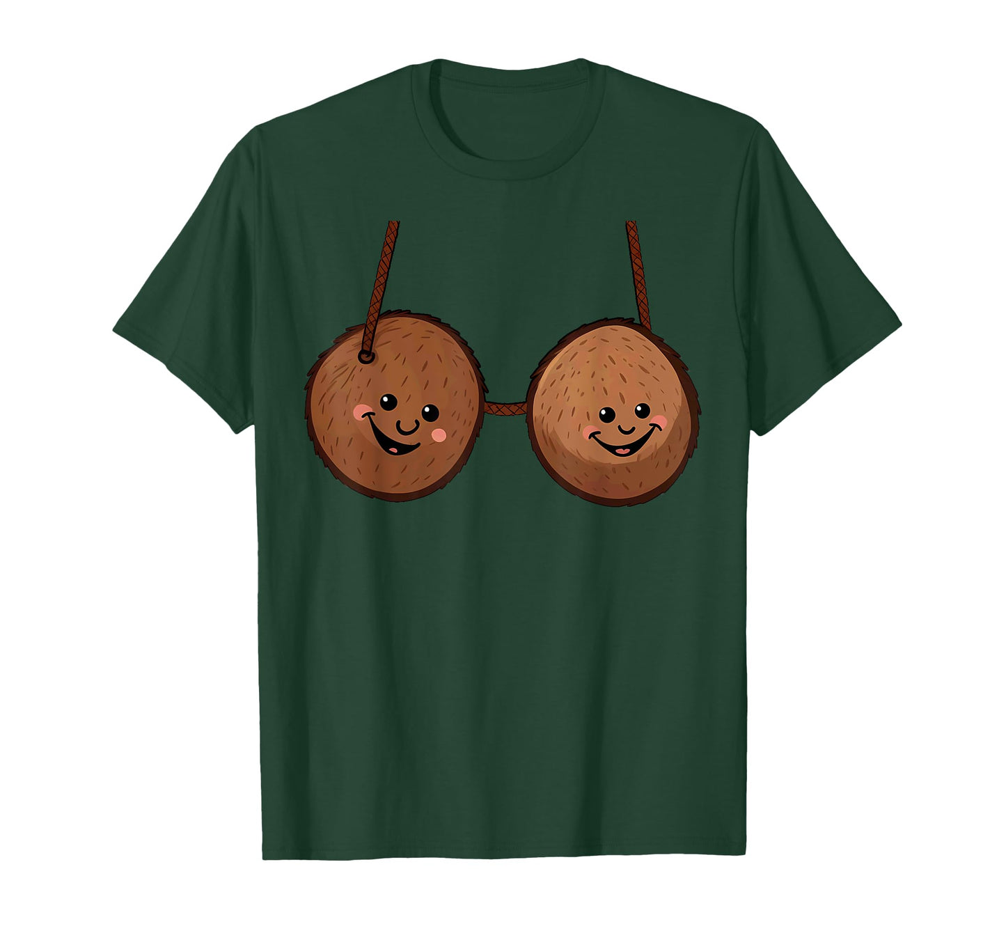 Summer Coconuts Bra Halloween Costume Men Women T-Shirt