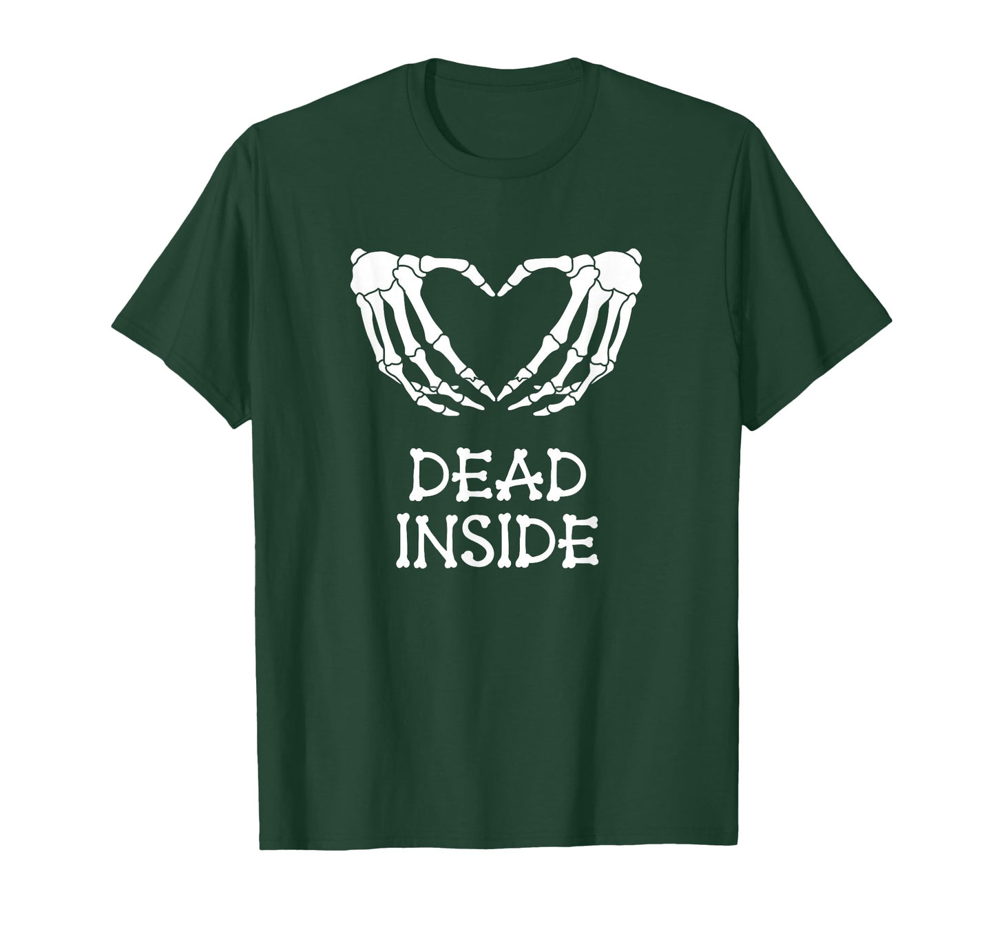 Dead Skull Hands Halloween Funny Matching Family Skeleton T-Shirt