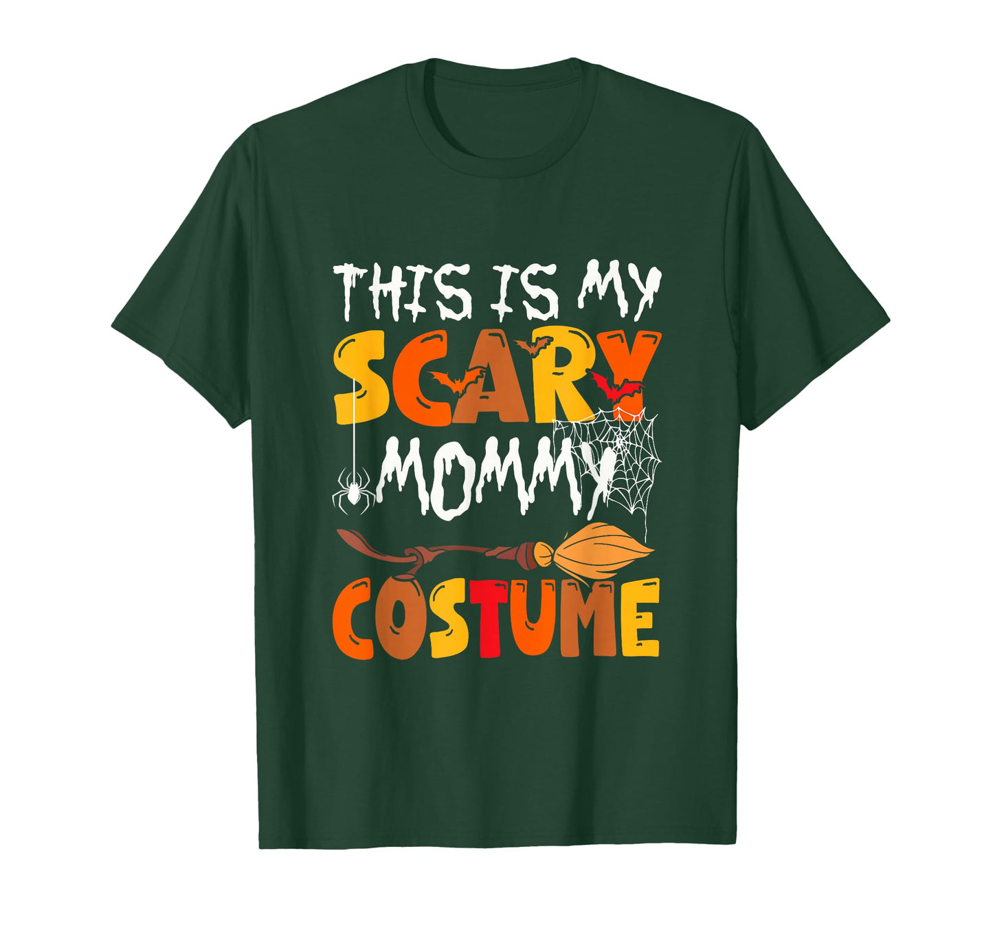 My Scary Mommy Costume Halloween Family Group Funny Parties T-Shirt