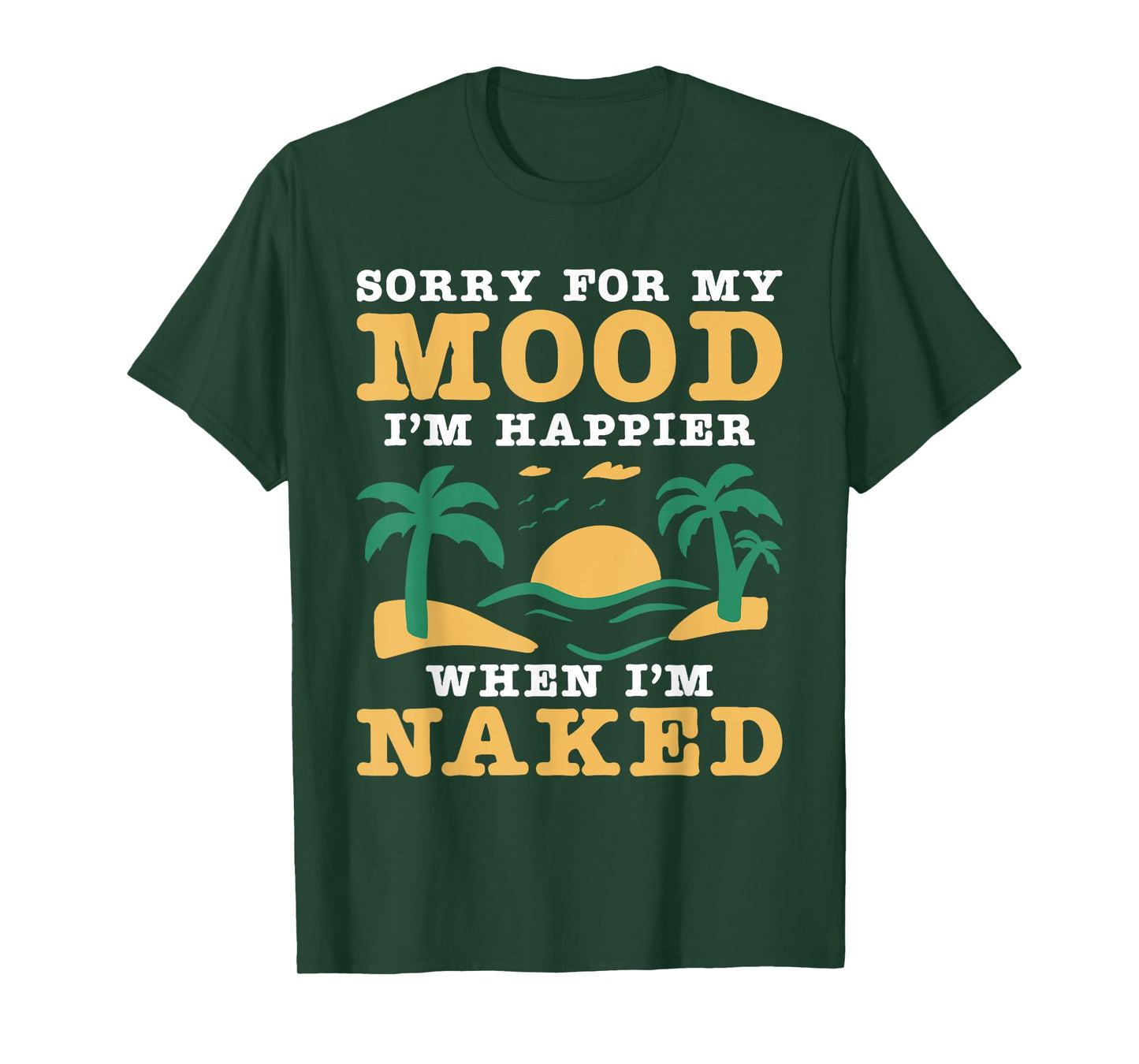 Naturist Nudism Design for a Nudist T-Shirt