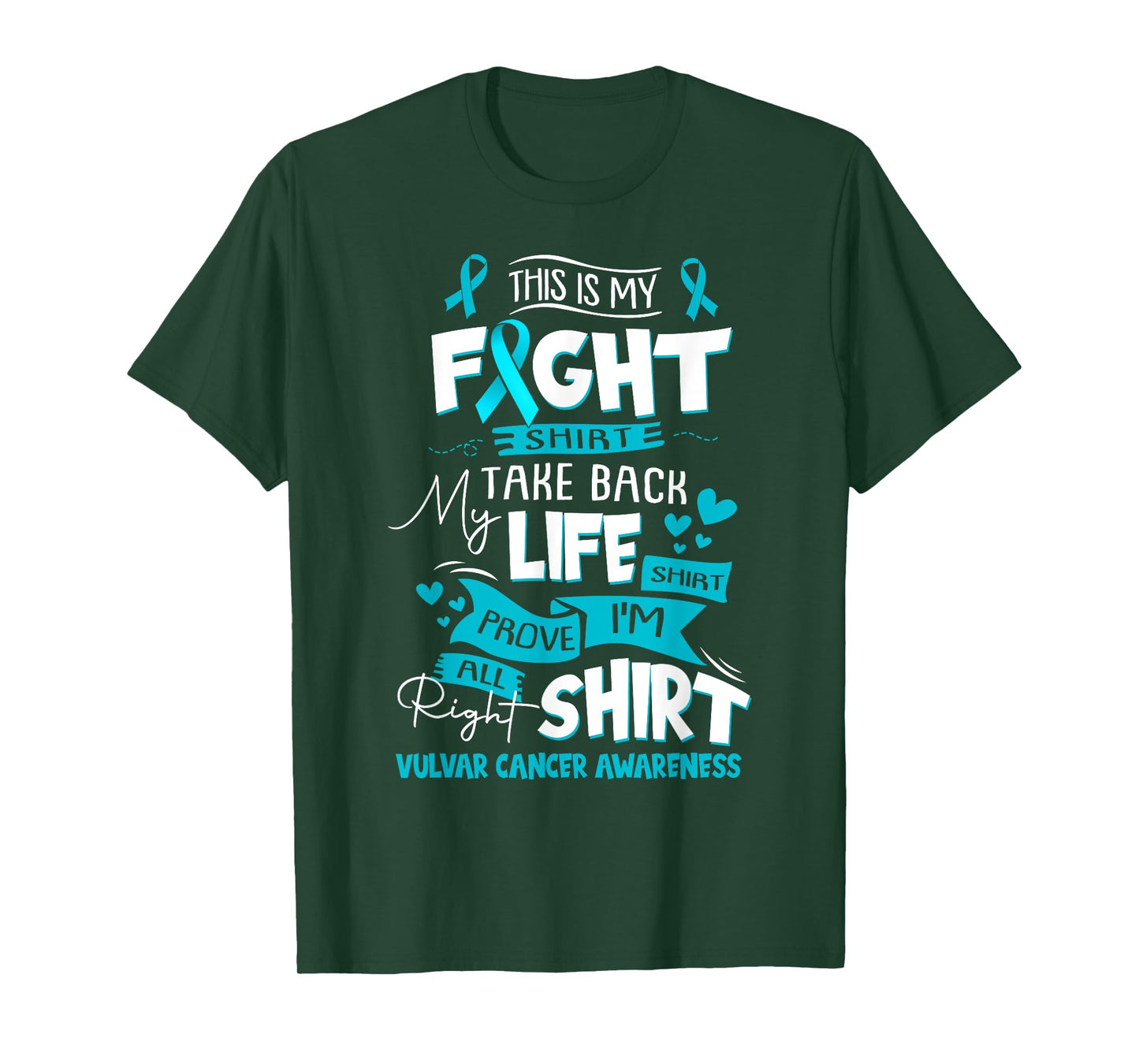 Vulvar Cancer Awareness This Is My Fight T-Shirt