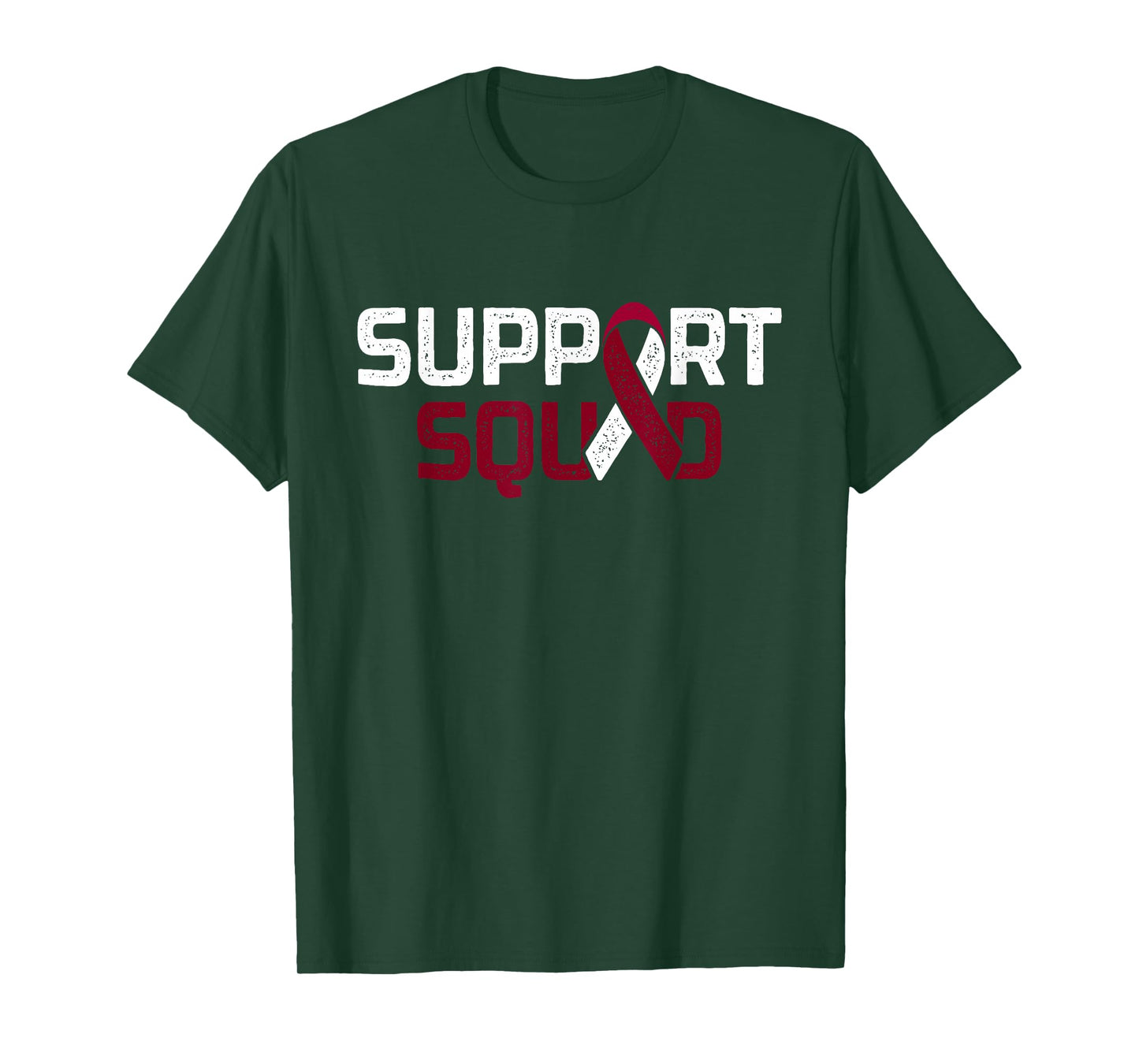 Support Squad - Throat Oral Head & Neck Cancer Awareness T-Shirt