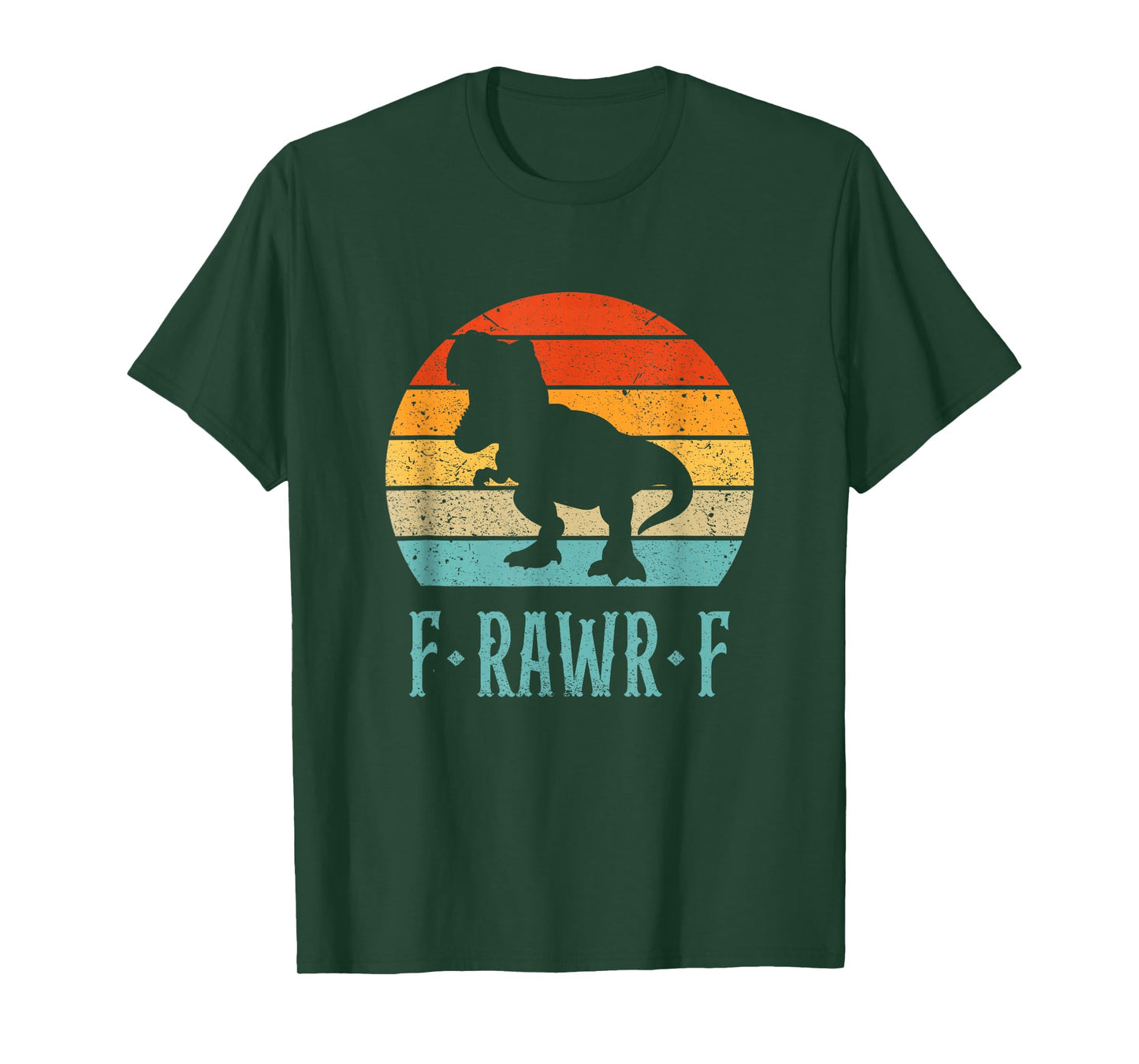 F-Rawr-F Dinosaur Funny F-Caw-F Dinosaur Lover T-Shirt