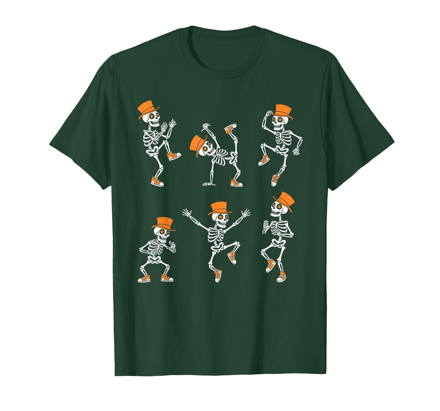 Dancing Skeletons Dance Challenge Halloween T-Shirt