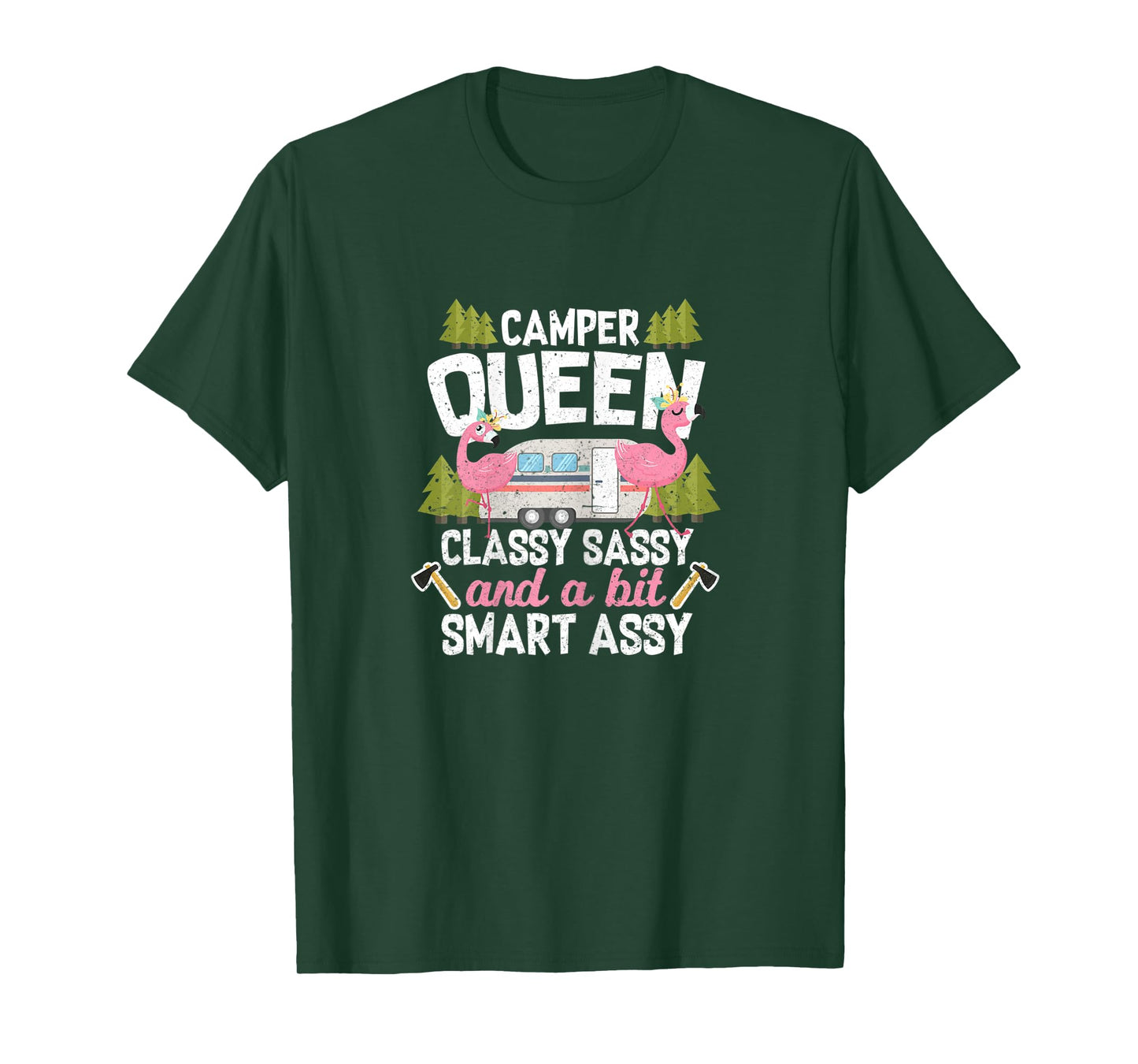Camper Queen Classy Sassy And A Bit Smart Assy T-Shirt
