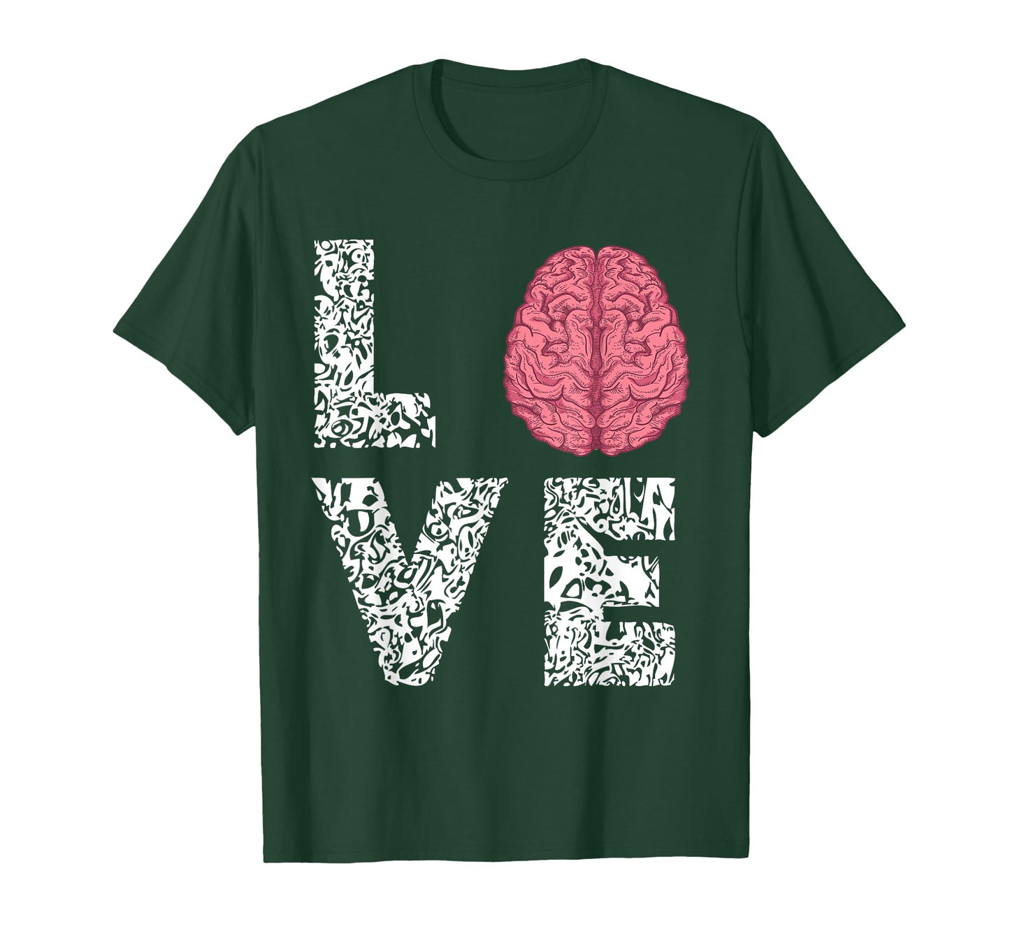 Neuro Nurse Love Brain Nurselife Neuroscience Nursing T-Shirt