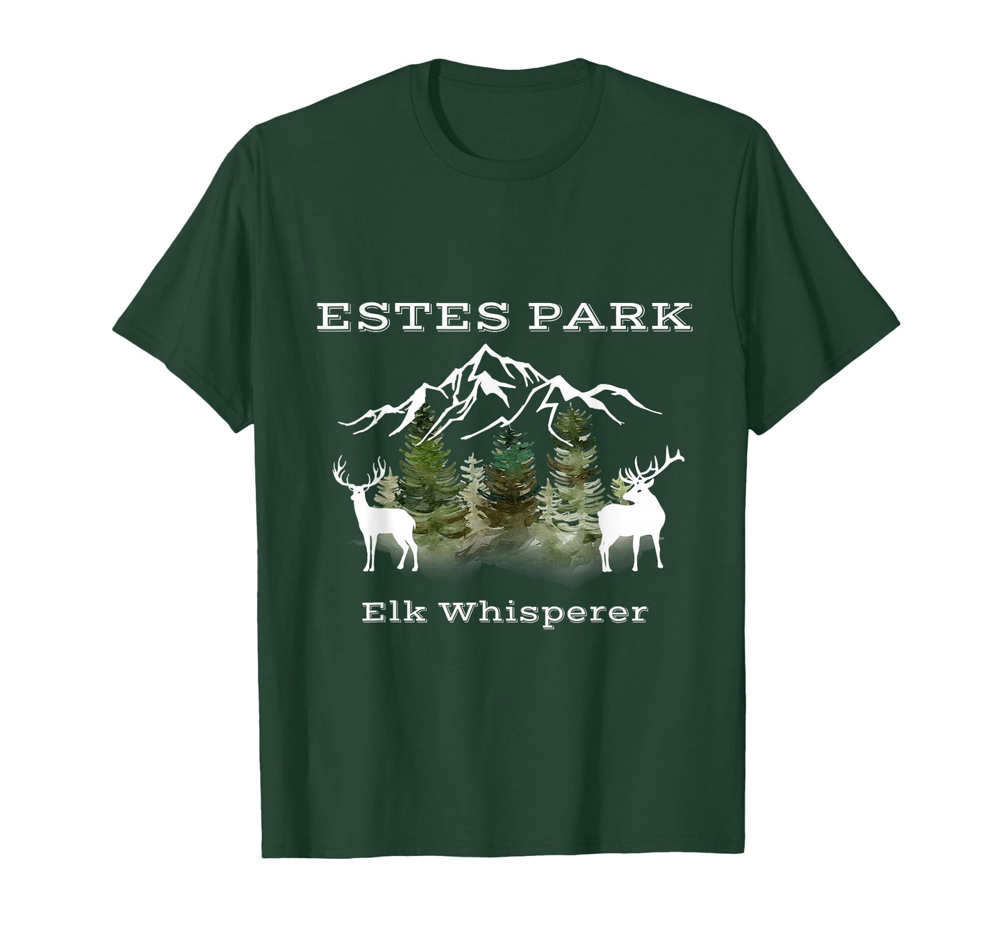 Estes Park Colorado Elk Whisperer Funny T-Shirt T-Shirt