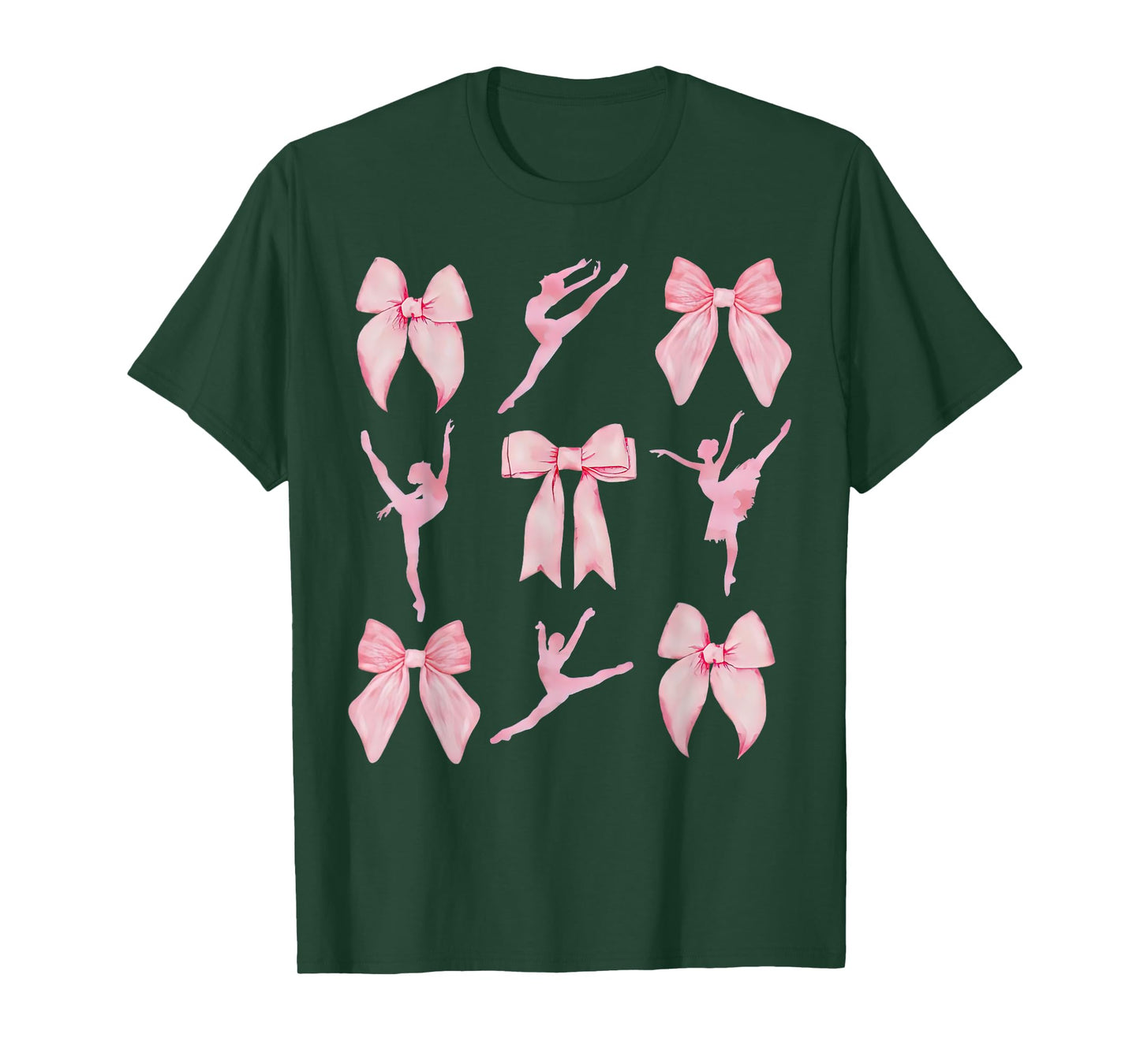 Coquette Bow Ballet Dance Teacher Coquette Women Dancing T-Shirt