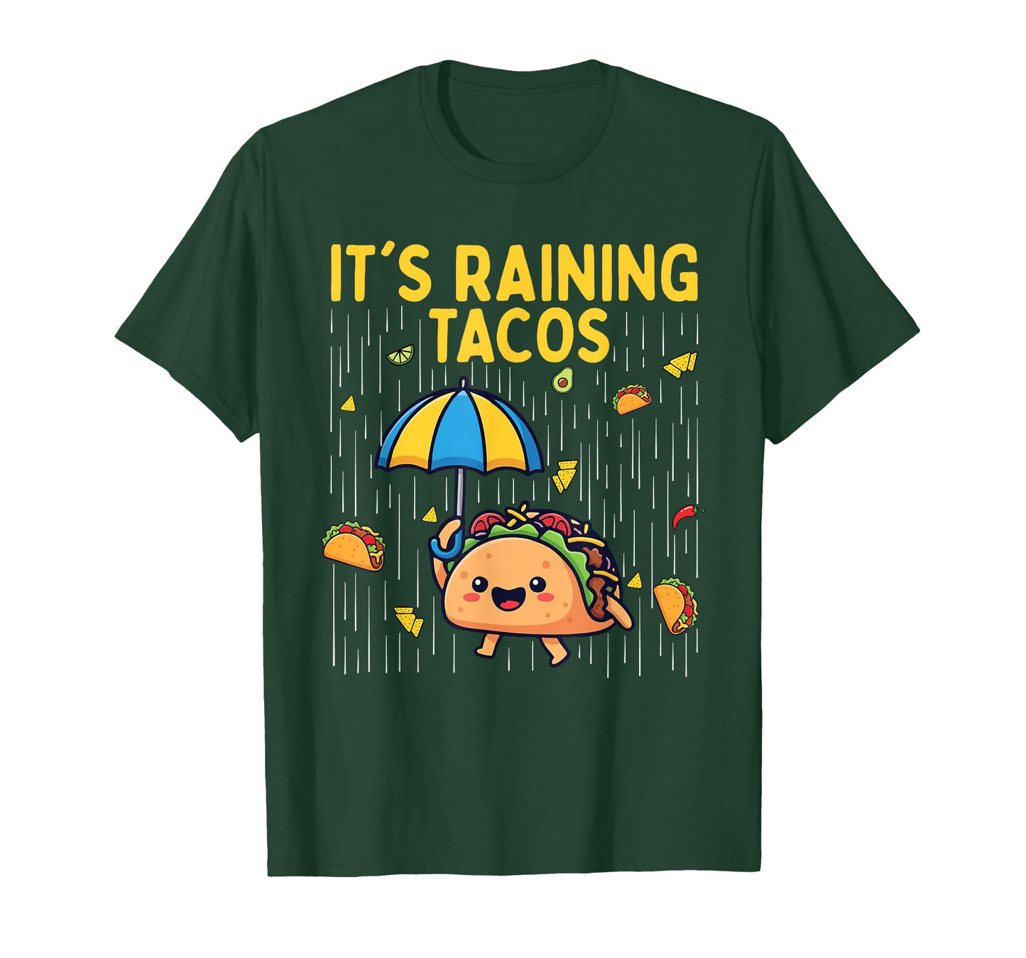 It's Raining Tacos - Taco Lover Mexican Food Cinco de Mayo T-Shirt