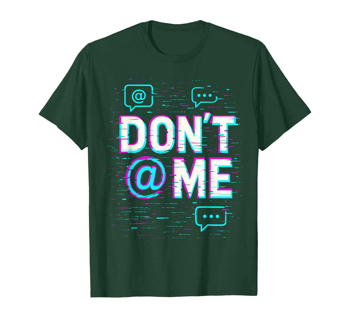 Don't at Me - Glitched Gamer Vaporwave Y2K Aesthetic Kids T-Shirt