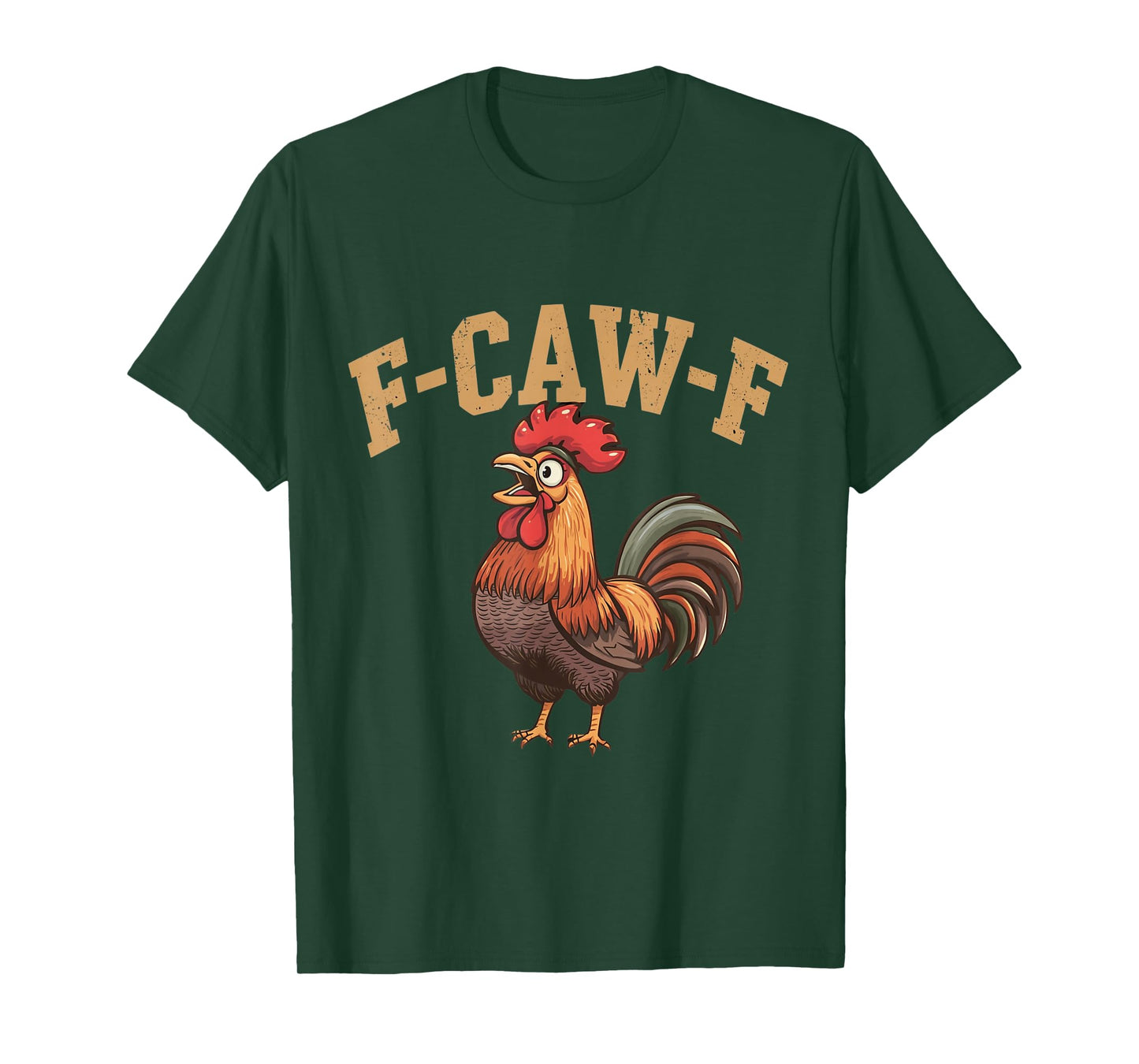 Chicken Humor and Funny Angry Rooster Inappropriate Quote T-Shirt