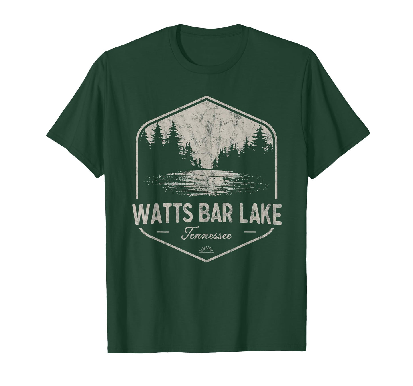 Watts Bar Lake Tennessee Outdoors Vintage T-Shirt