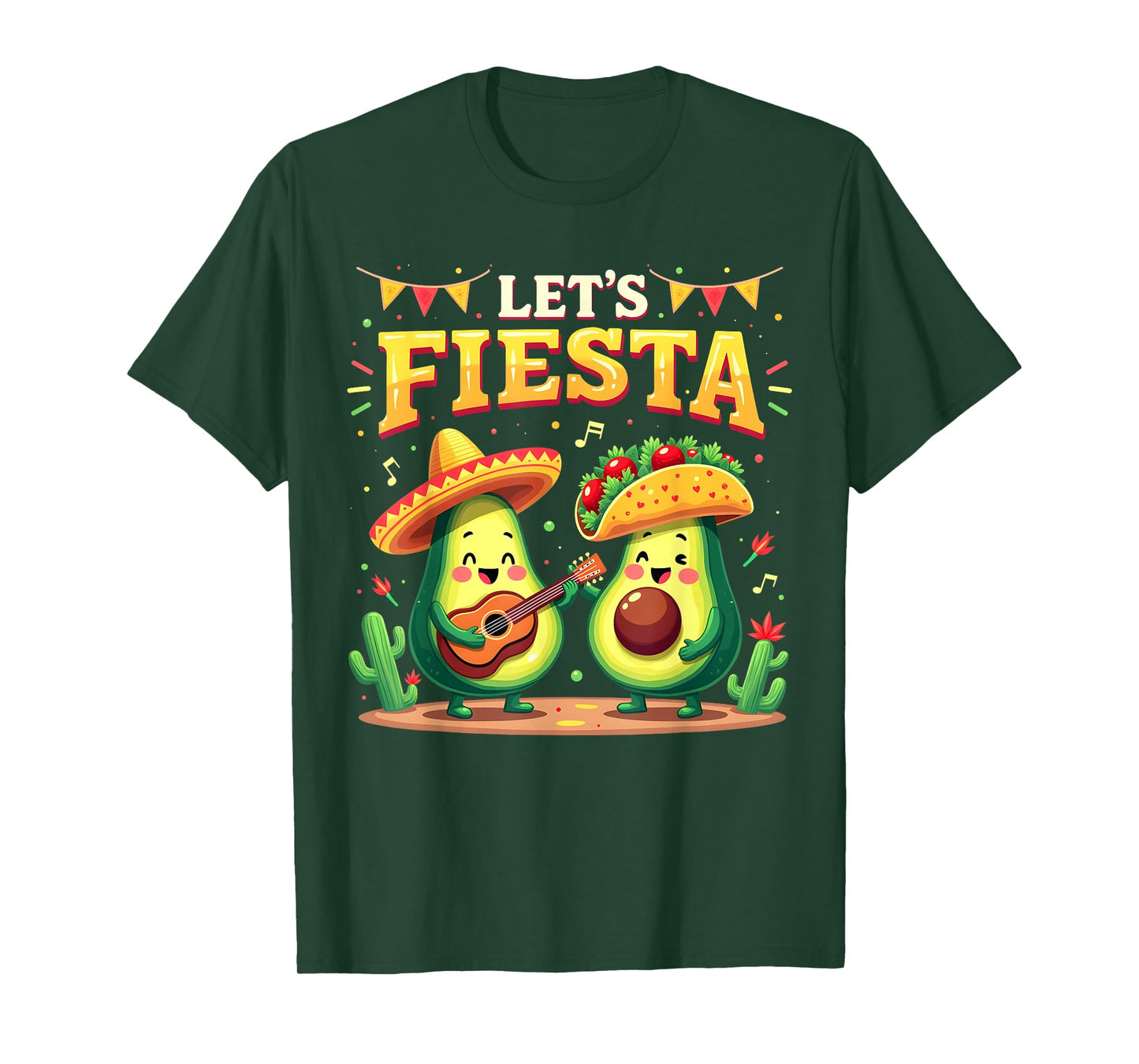 Lets Fiesta 5 Cinco De Mayo For Women Men Boys Girls Mexican T-Shirt