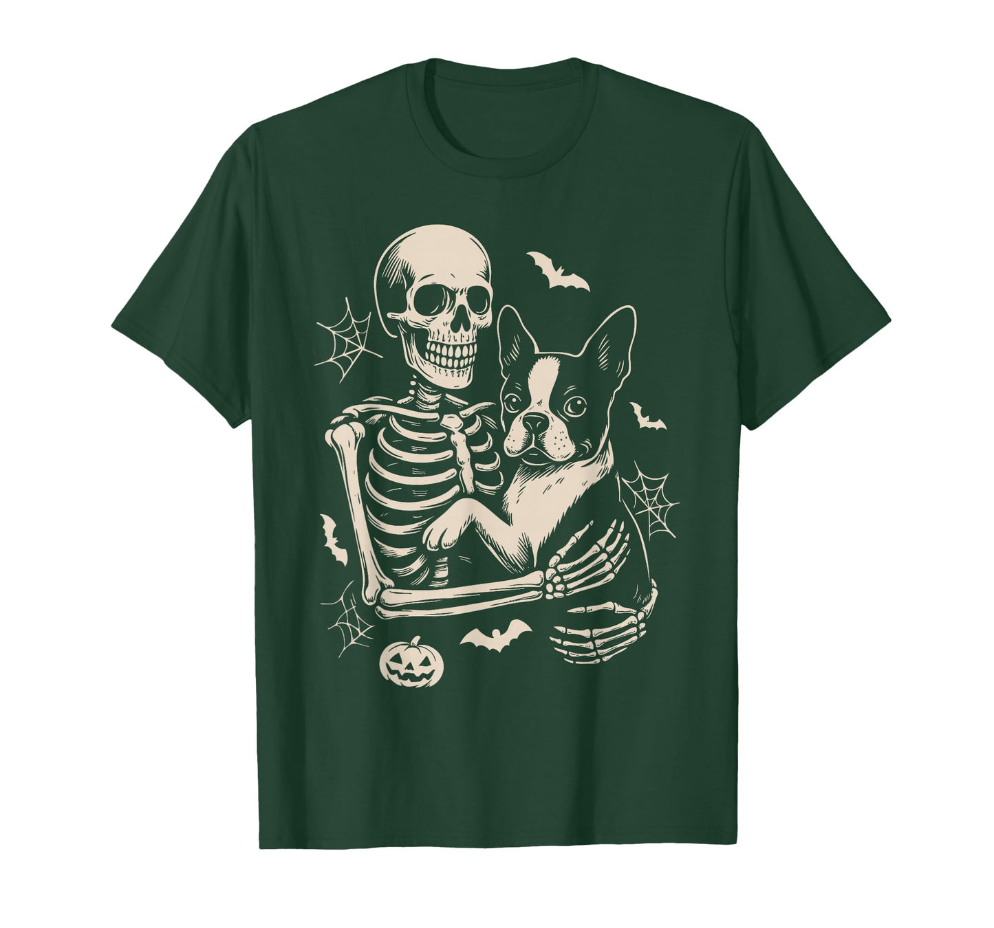 Funny Halloween Boston Terrier T-Shirt