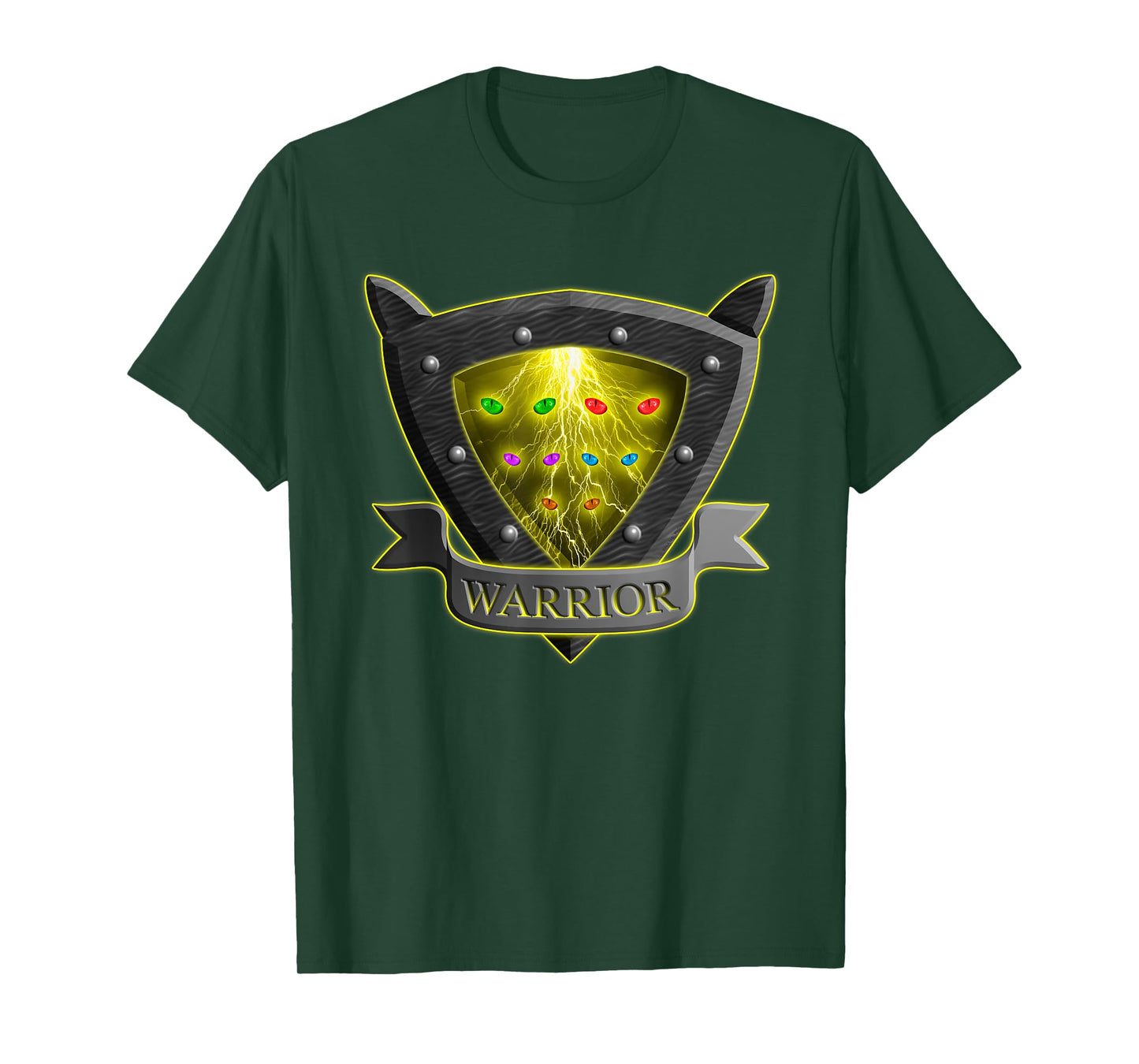 Cat Shield Eyes Thunder Funny for Kids T-Shirt