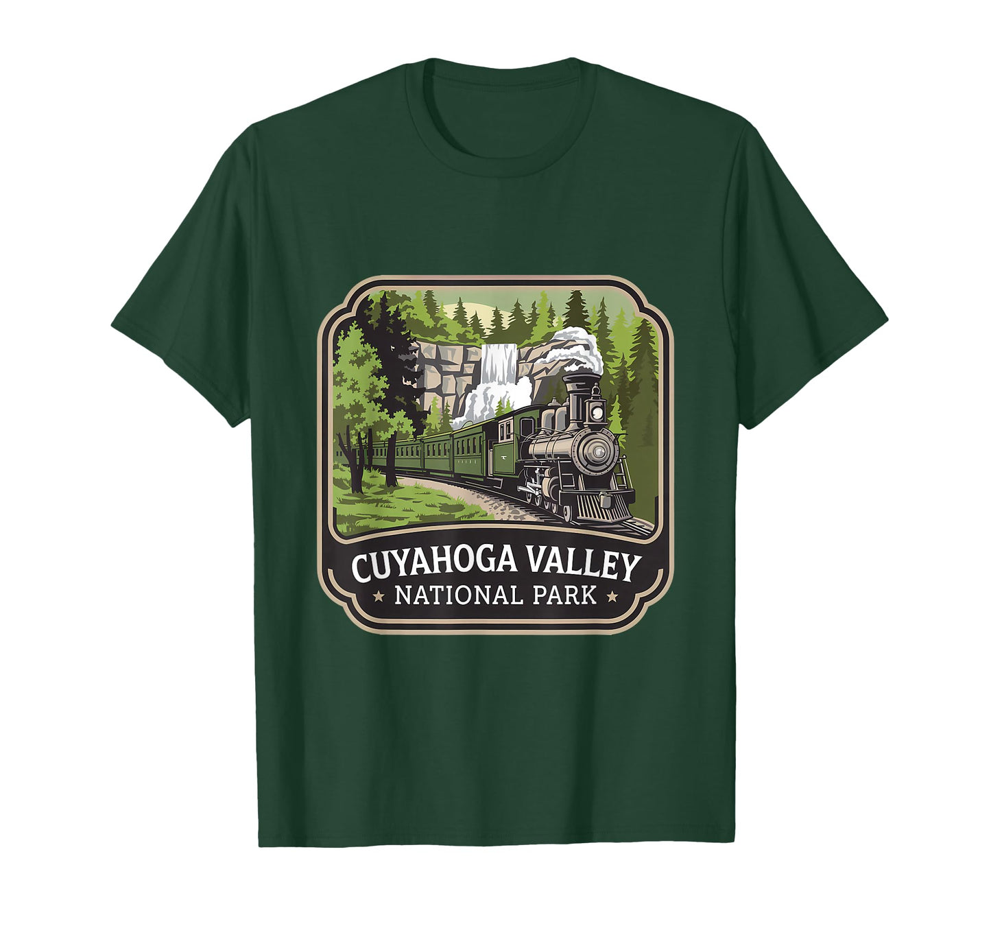 Cuyahoga Valley National Park Train Journey T-Shirt