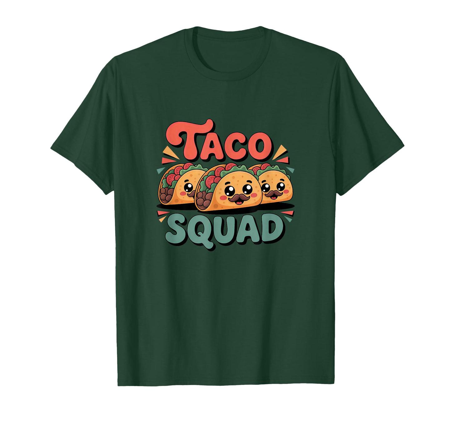 Taco Tuesday Squad Mexican Food T-Shirt