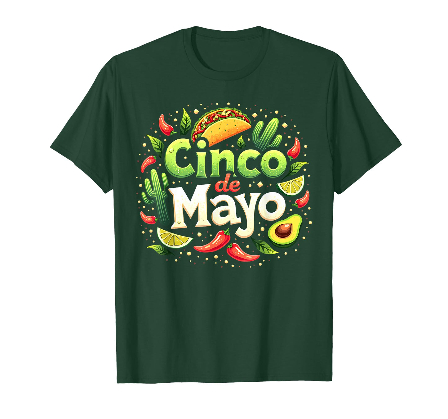 Cinco De Mayo Mexican Fiesta 5 De Mayo Squad Women Men Kids T-Shirt