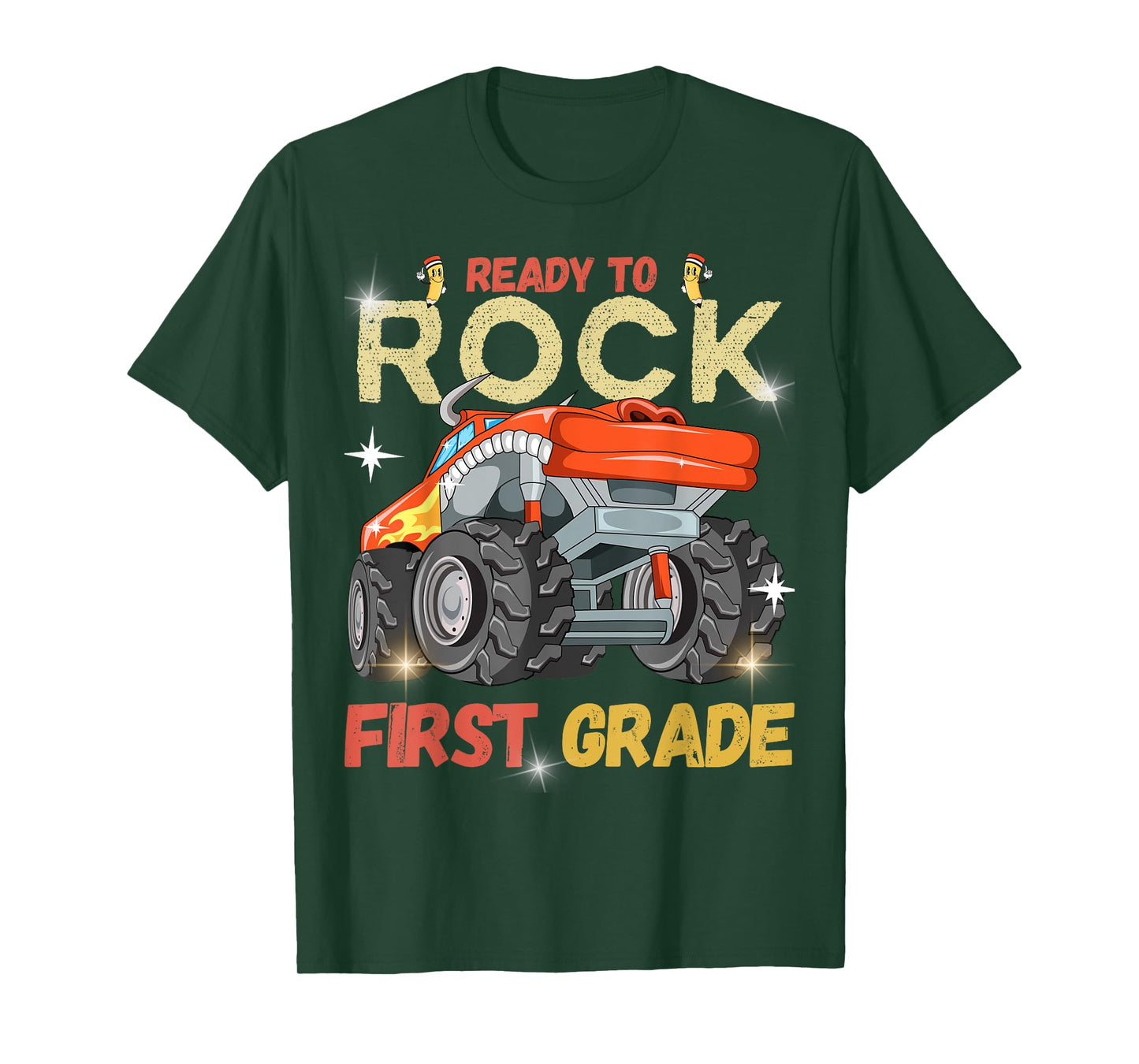 Ready to Rock First Grade First Day of First Grade for Kids T-Shirt