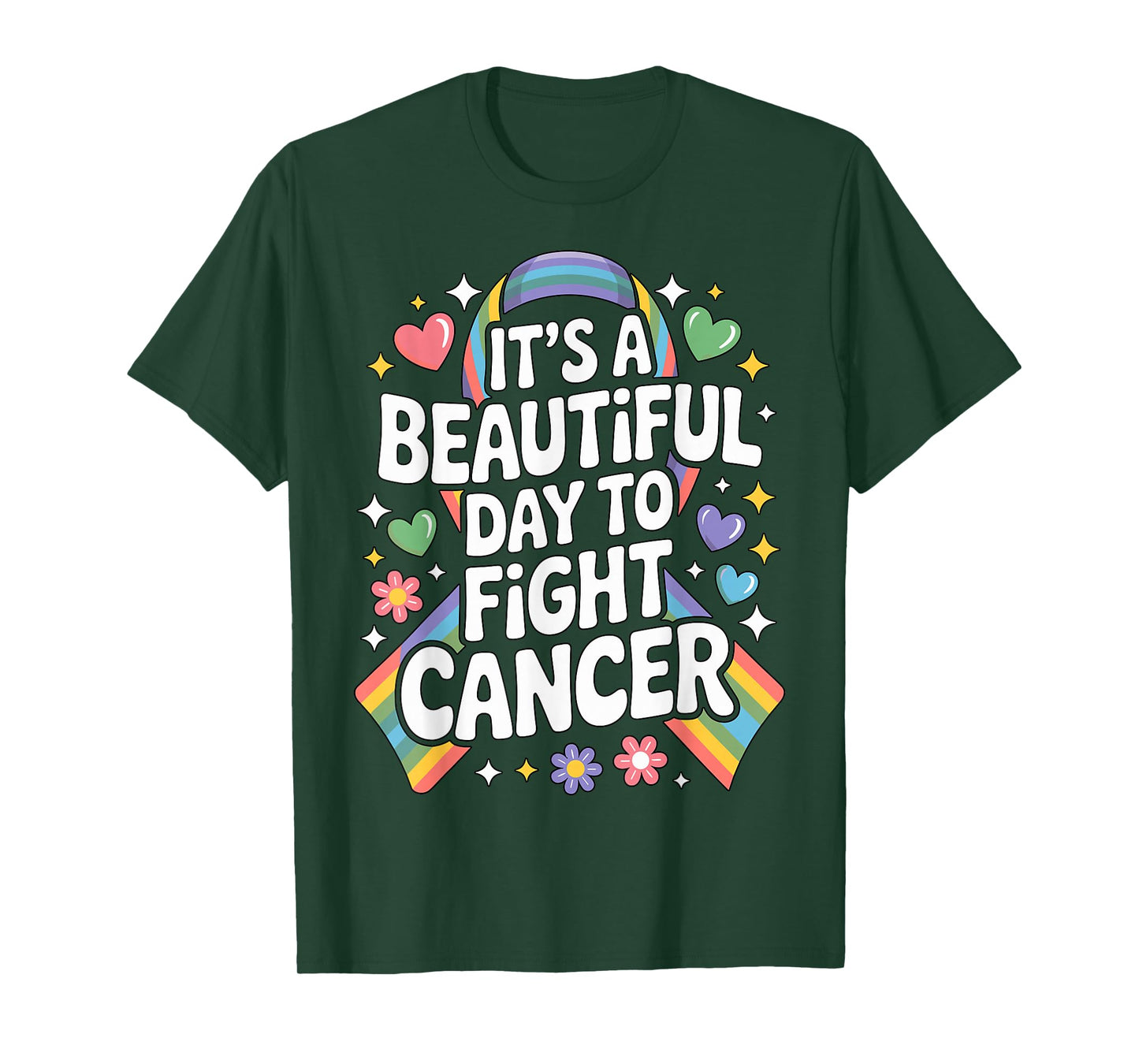 It’s A Beautiful Day to Fight Cancer Awareness T-Shirt