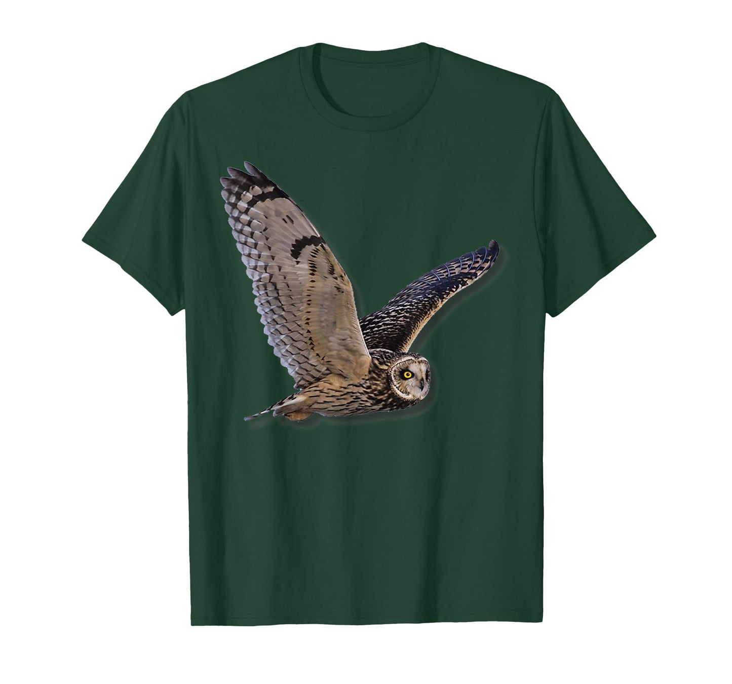 Beautiful Owl Raptor Flight Bird of Prey Birding Birder T-Shirt