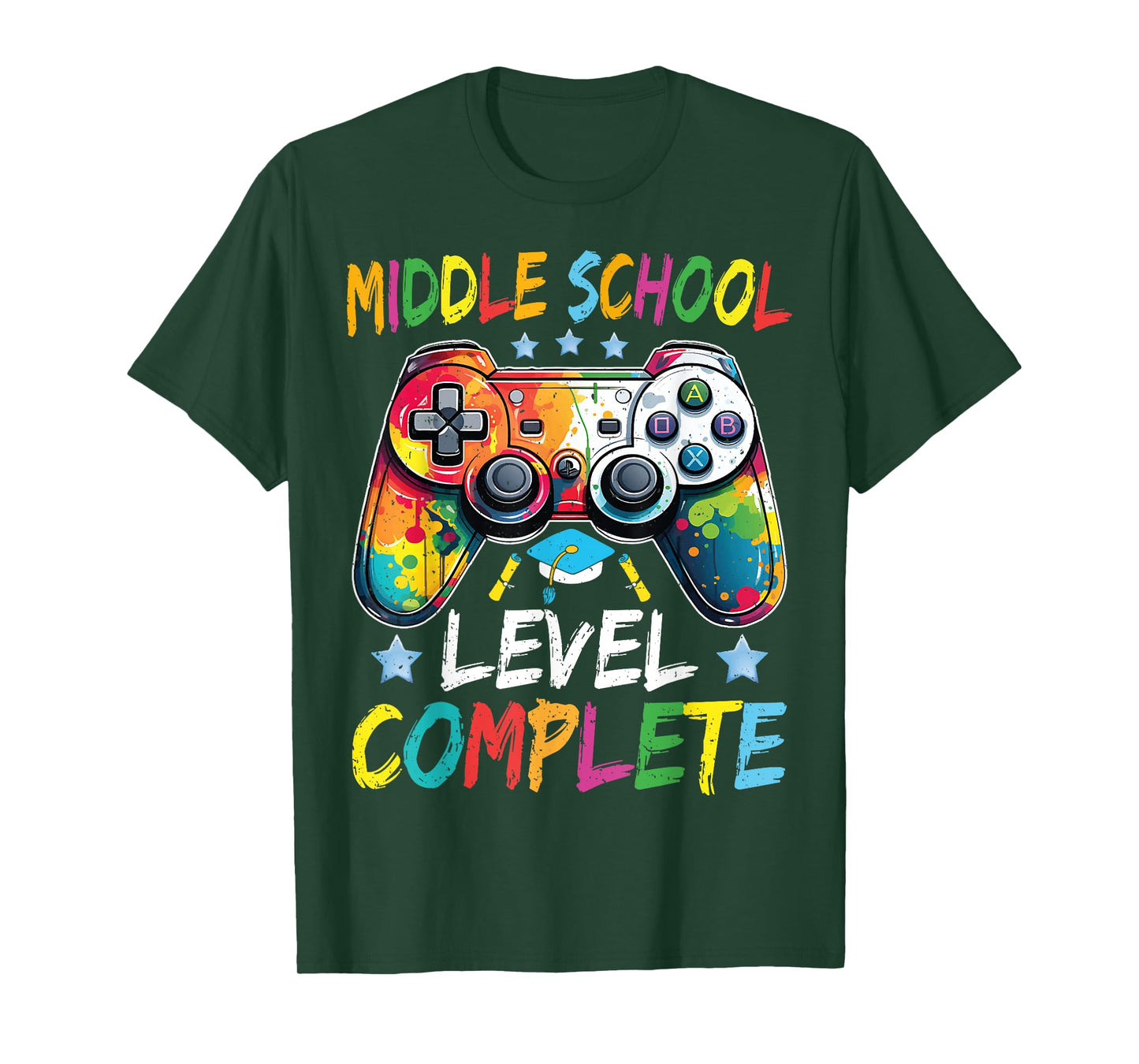 Middle School Level Complete Graduation Last Day Of School T-Shirt
