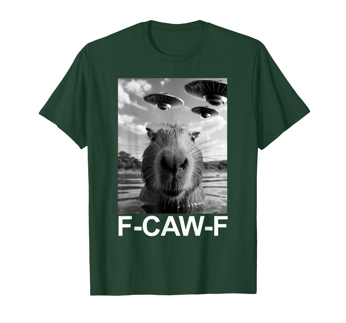 Funny F-Caw-F Capybara FCAWF Capybara T-Shirt