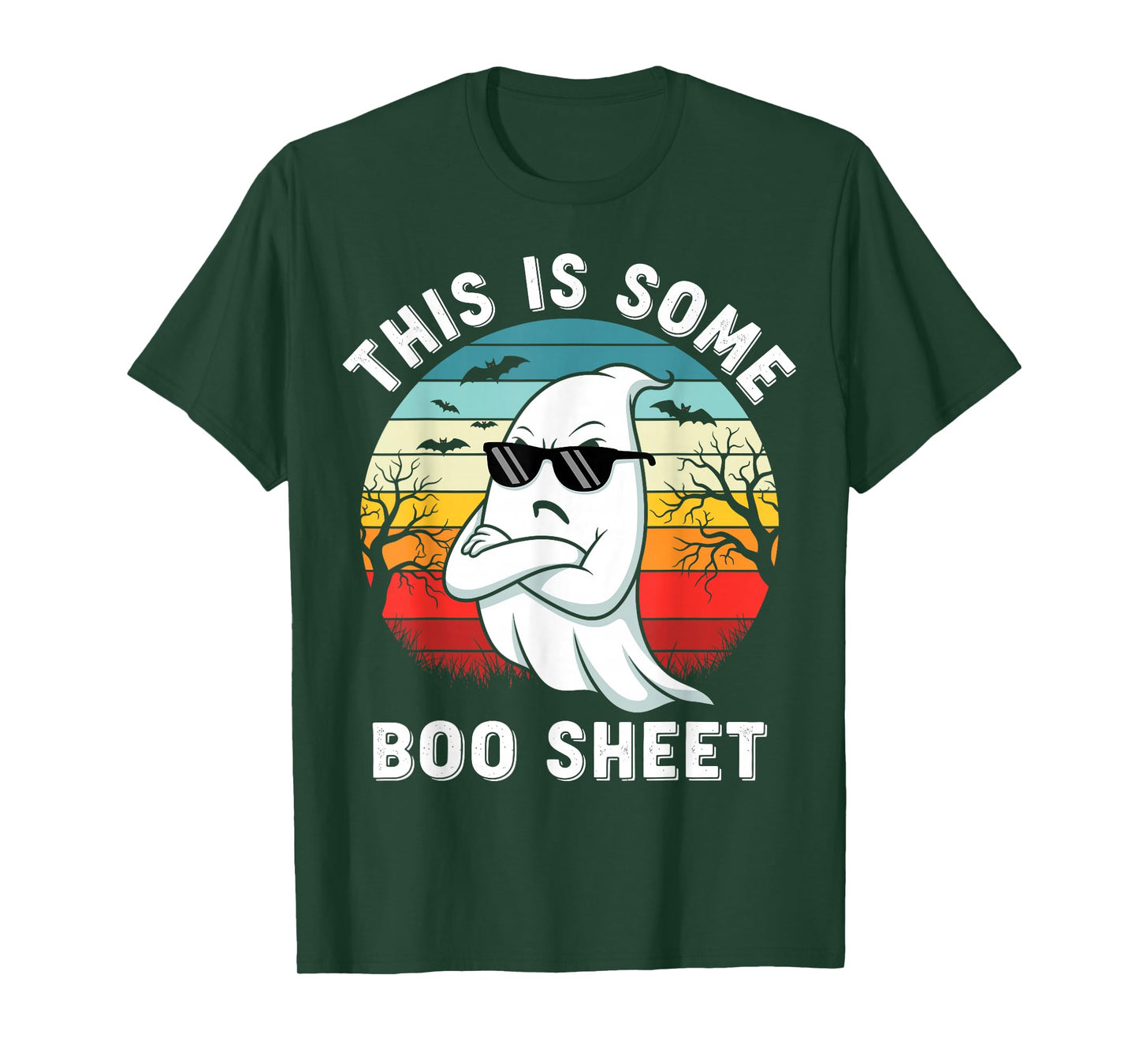 This is Some Boo Sheet Funny Halloween Ghost Costu Men Women T-Shirt