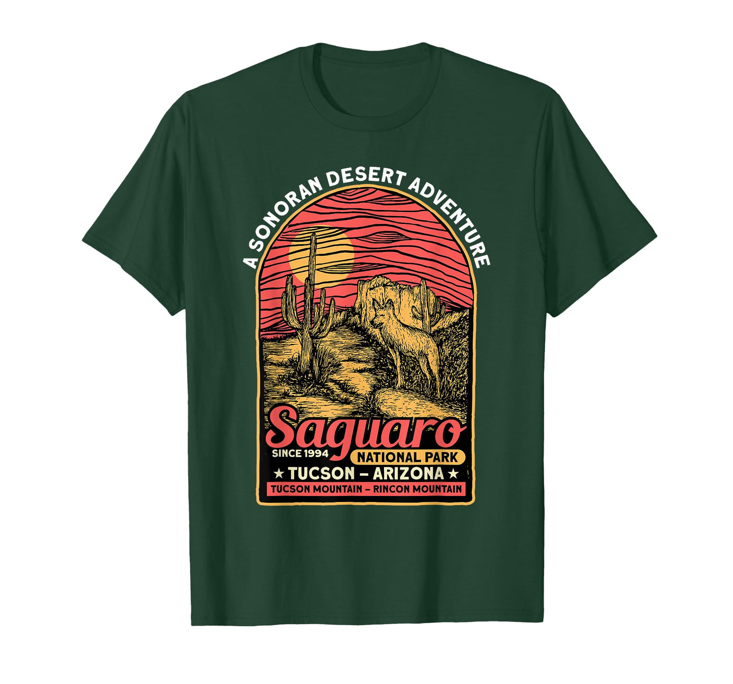 Saguaro National Park Sonoran Desert Tourist Souvenirs T-Shirt