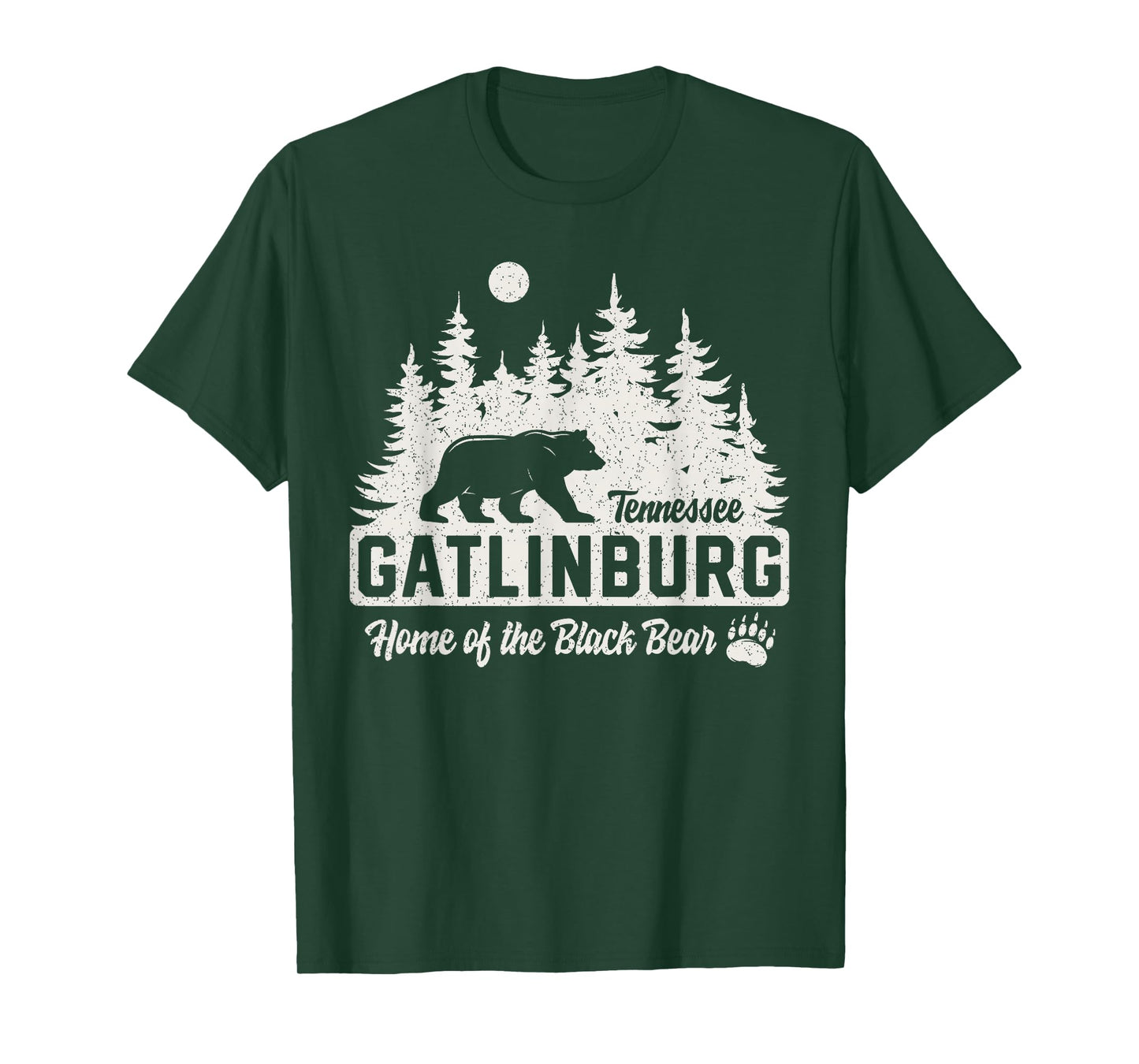 Gatlinburg Tennessee Black Bear Great Smoky Mountains T-Shirt