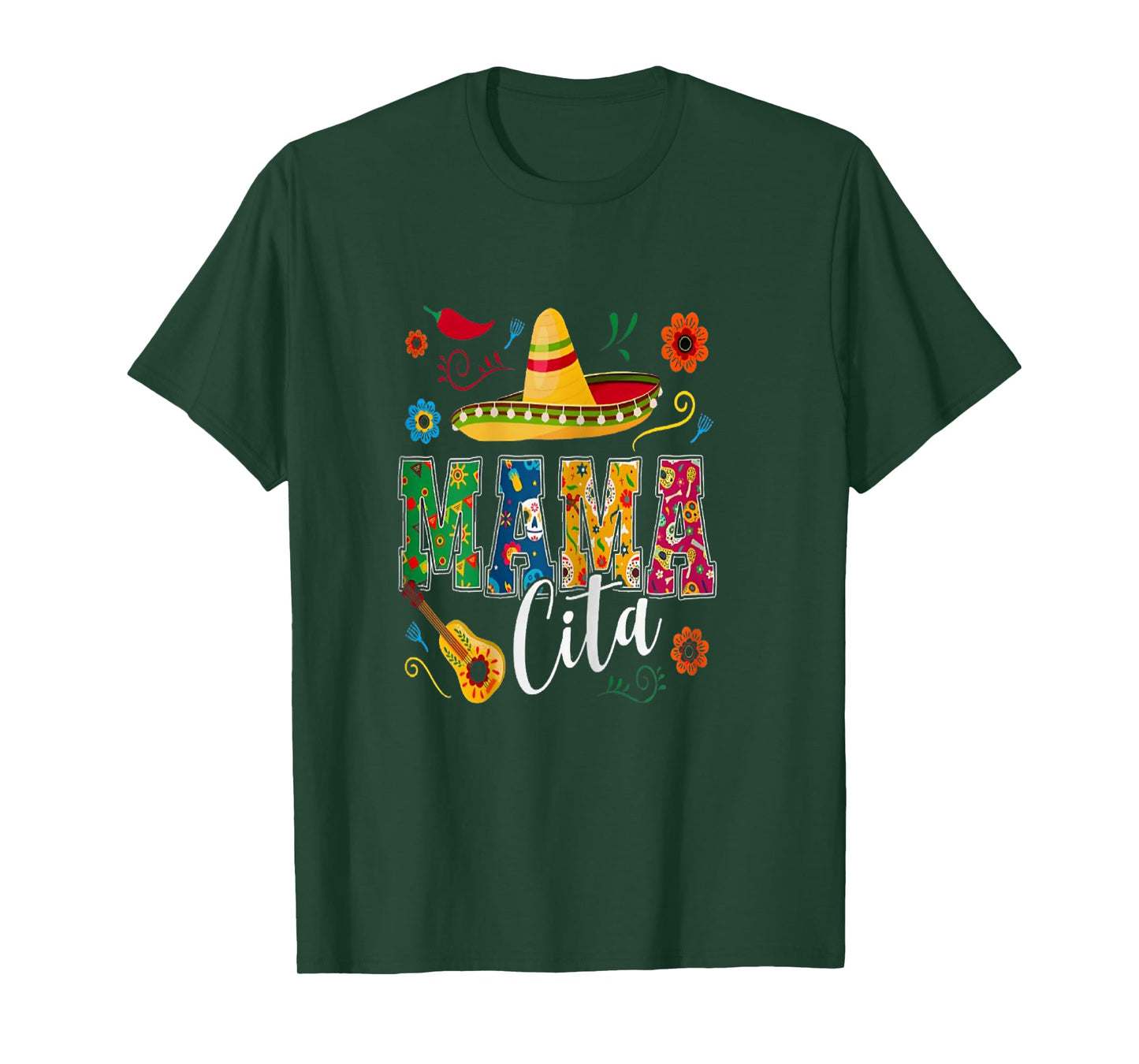 Sombrero mexicain Cinco De Mayo Mama Cita T-Shirt