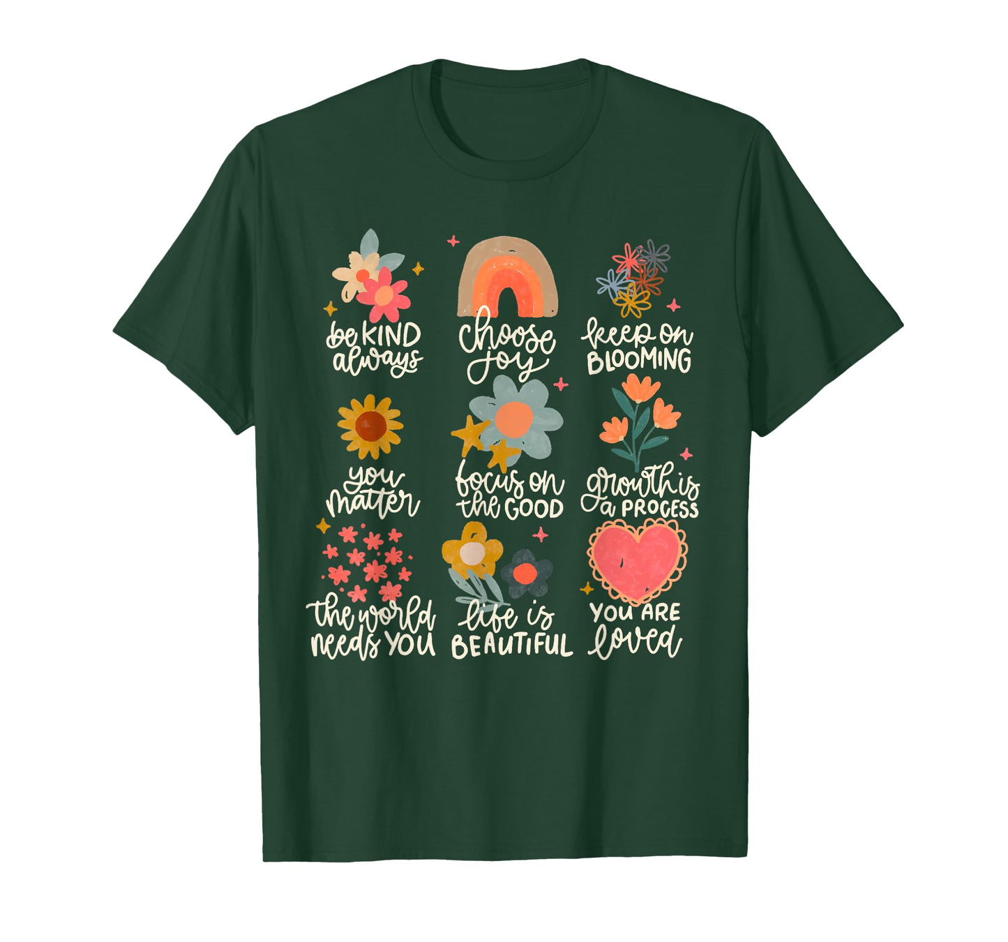 Be Kind Always Choose Joy You Matter Mental Health Awareness T-Shirt