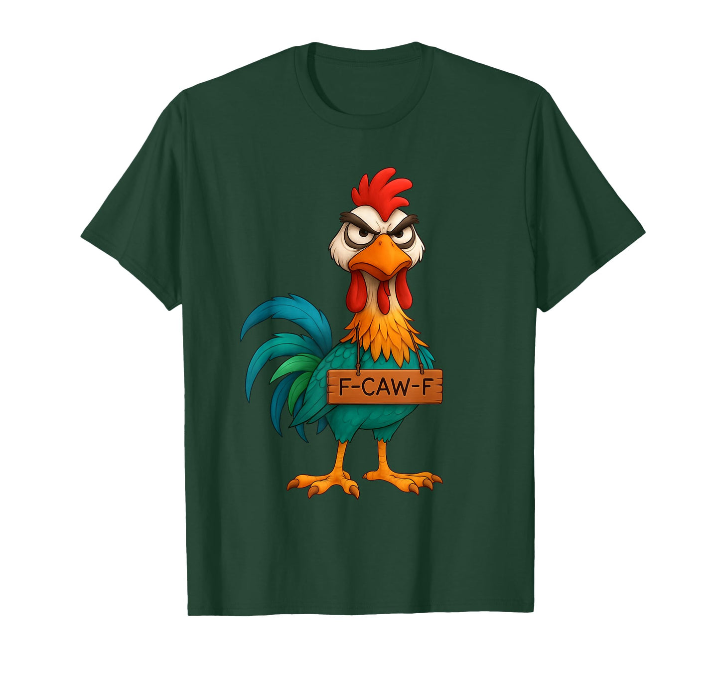 Chicken Lover Funny F-Caw-F Chicken T-Shirt