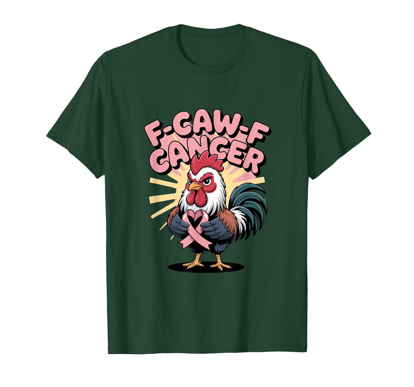 F-Caw-F Cancer Breast Cancer Awareness Accessories T-Shirt