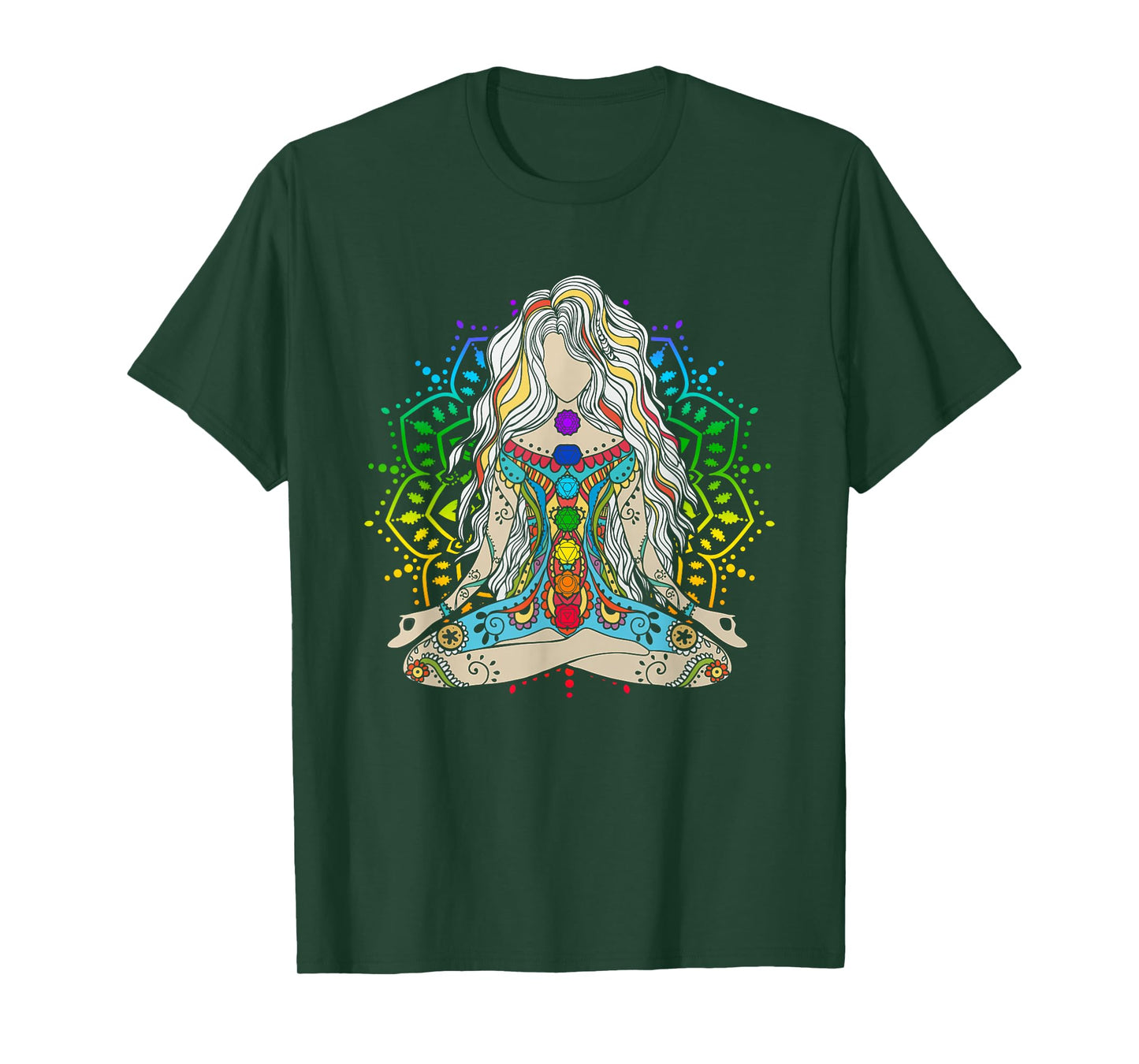 Yoga Meditation Spiritual Body Energy Chakra Buddha T-Shirt