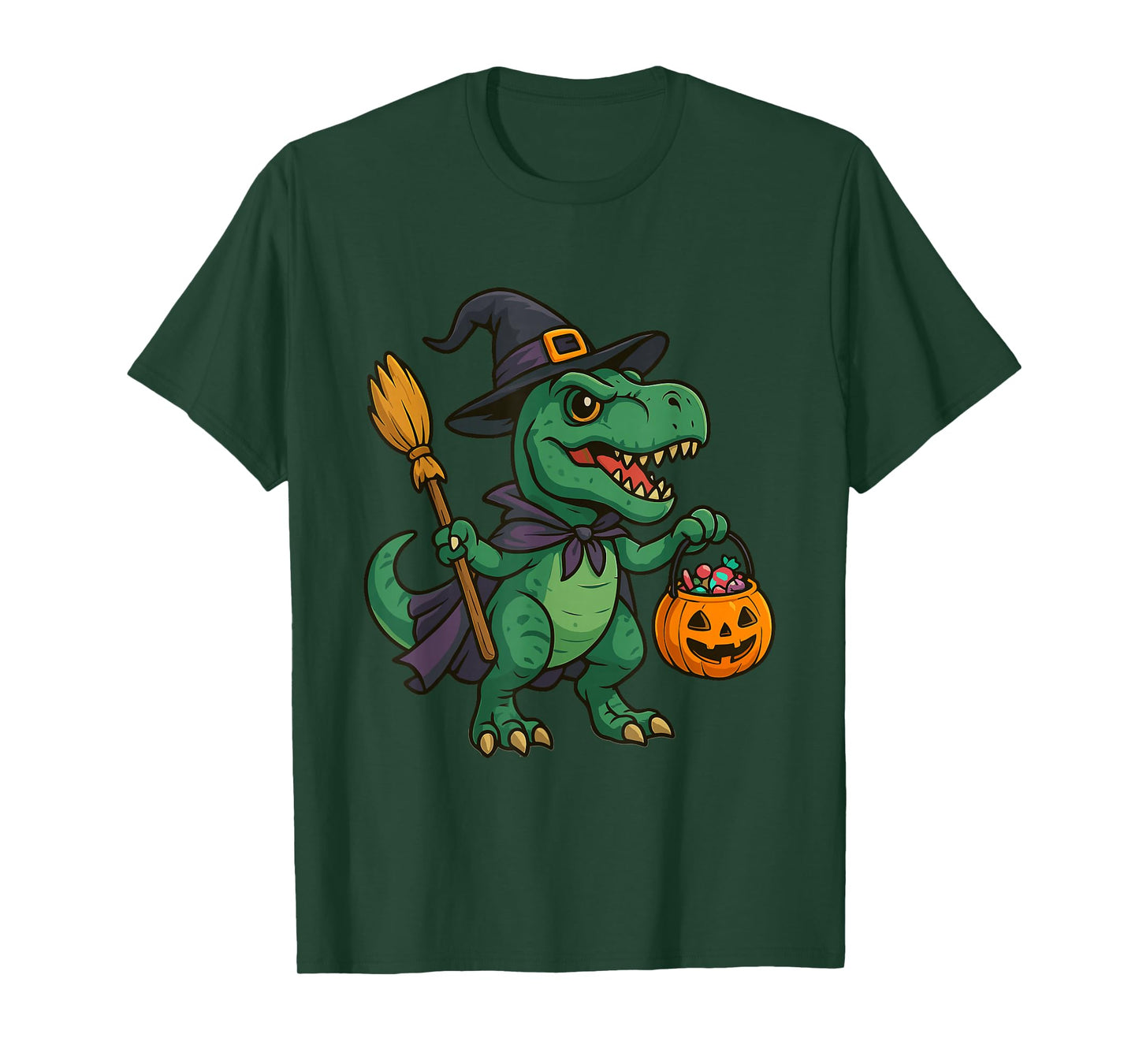Halloween Toddler Boy Skeleton Dinosaur Funny Halloween T-Shirt