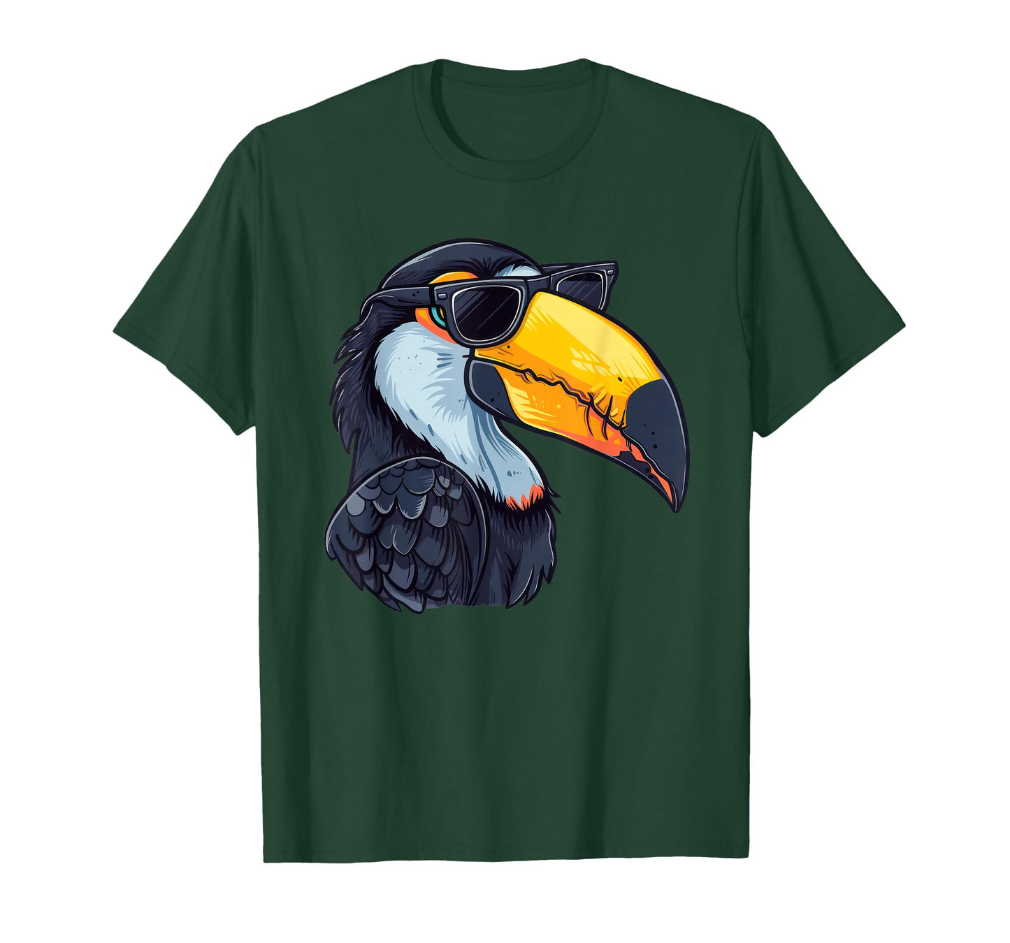 Ätoucan. Toucan Sunglasses Tucan T-Shirt, Small, Black