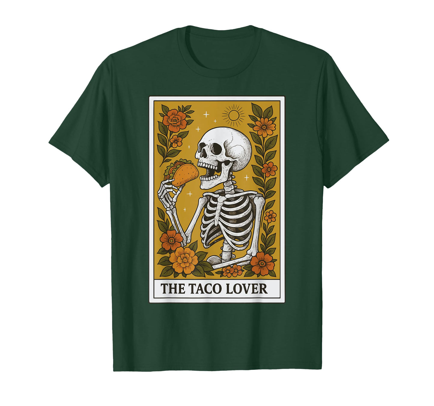 The Taco Lover Tarot Card T-Shirt