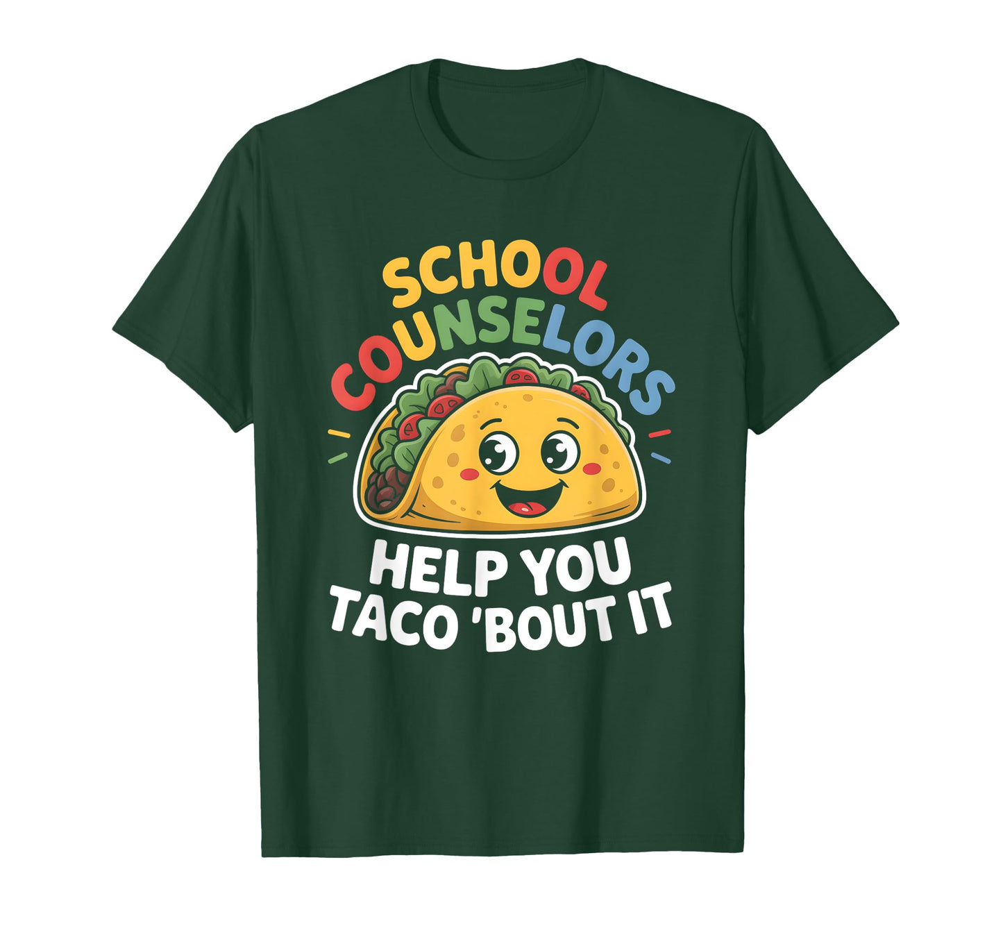 Tacos School Counseling Mexican T-Shirt