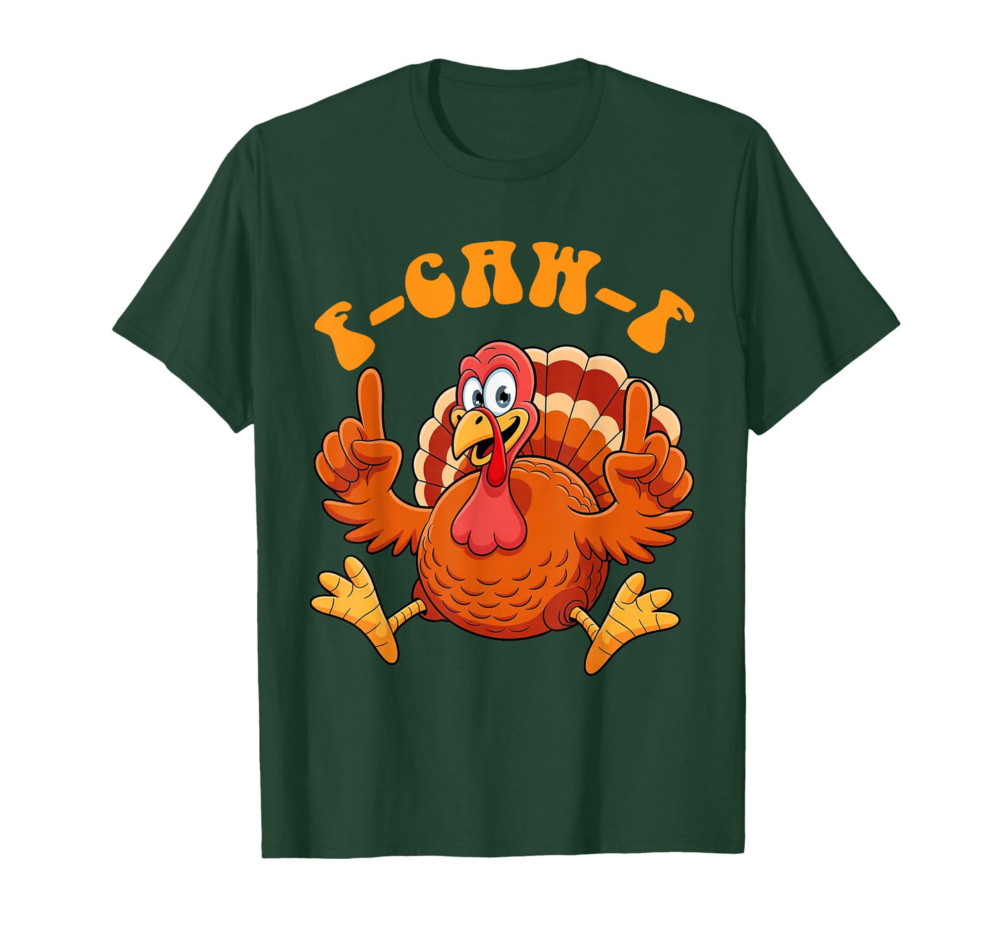 F-Caw-F Funny Chicken Humor F-Caw-F Turkey Meme Thanksgiving T-Shirt