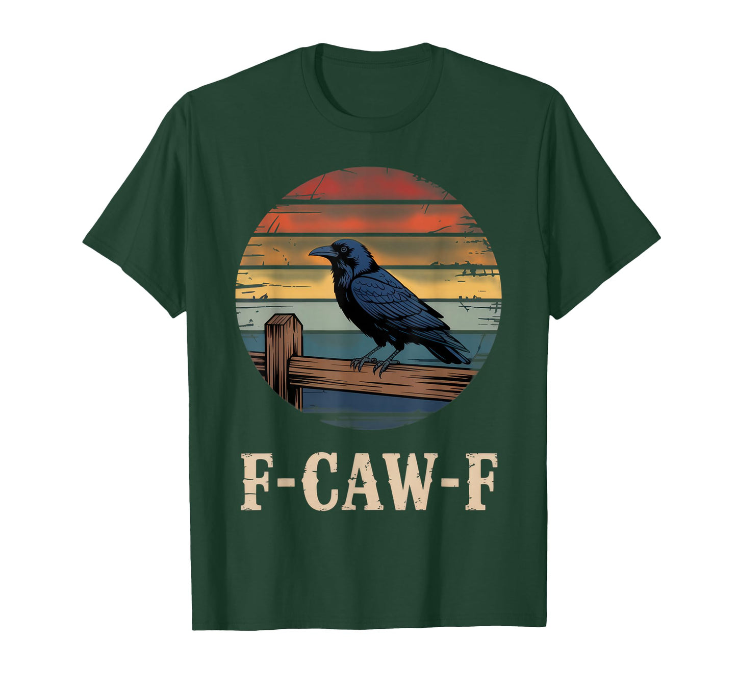 F-CAW-F Raven Lovers Halloween Vibe T-Shirt
