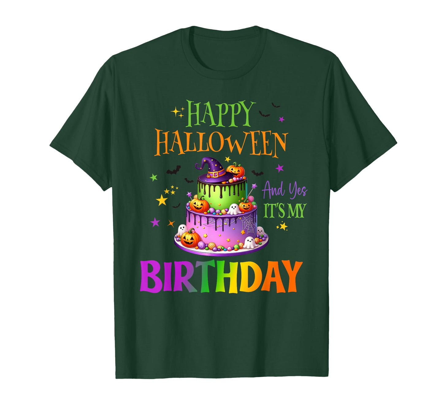 Halloween Skeleton Birthday Boy Party Spooly Girls Bday T-Shirt