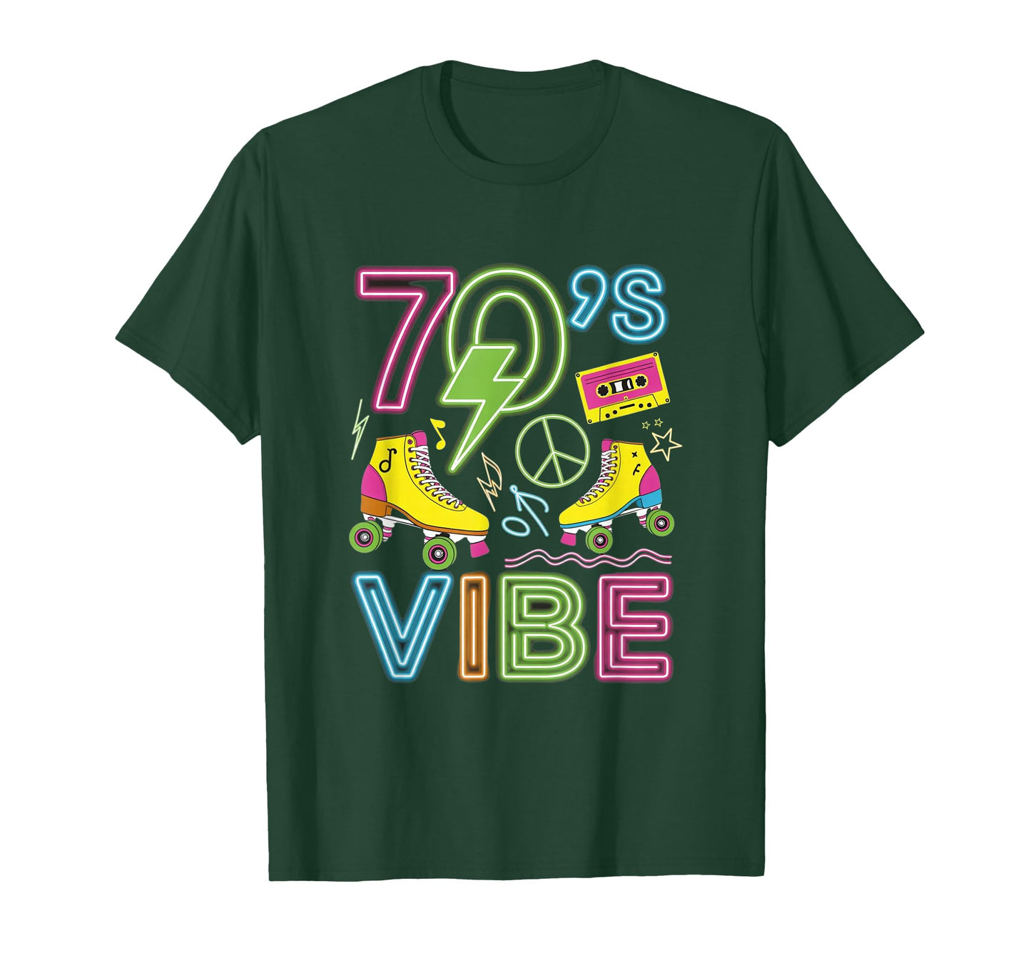 70s Vibe 1970s Fashion Theme Party Outfit Seventies Costume T-Shirt